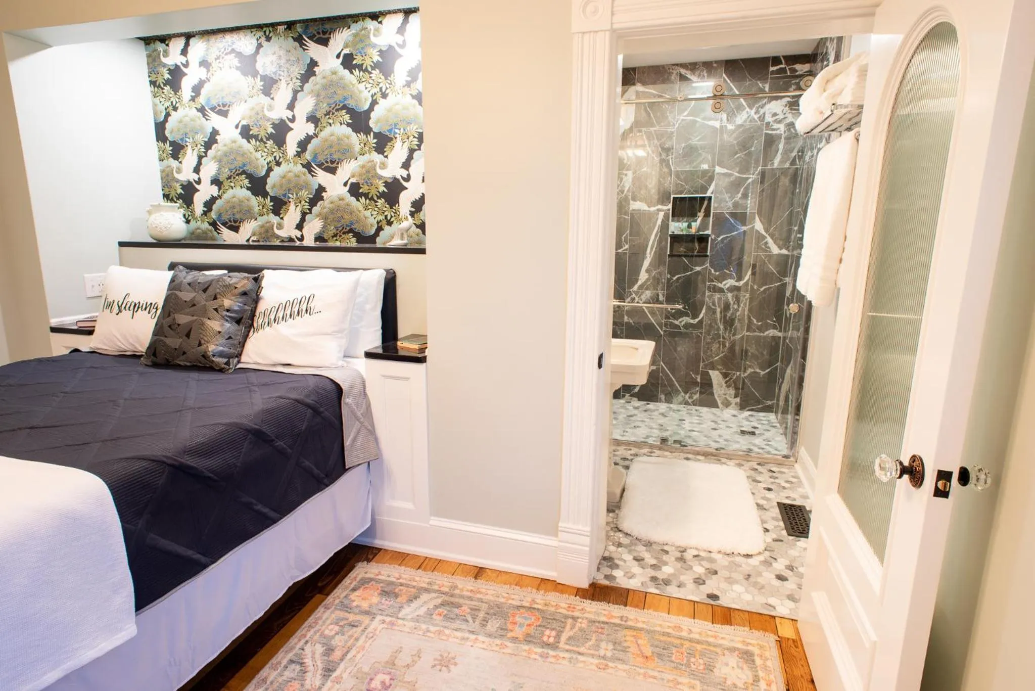 Bed in Washington Street Quarters