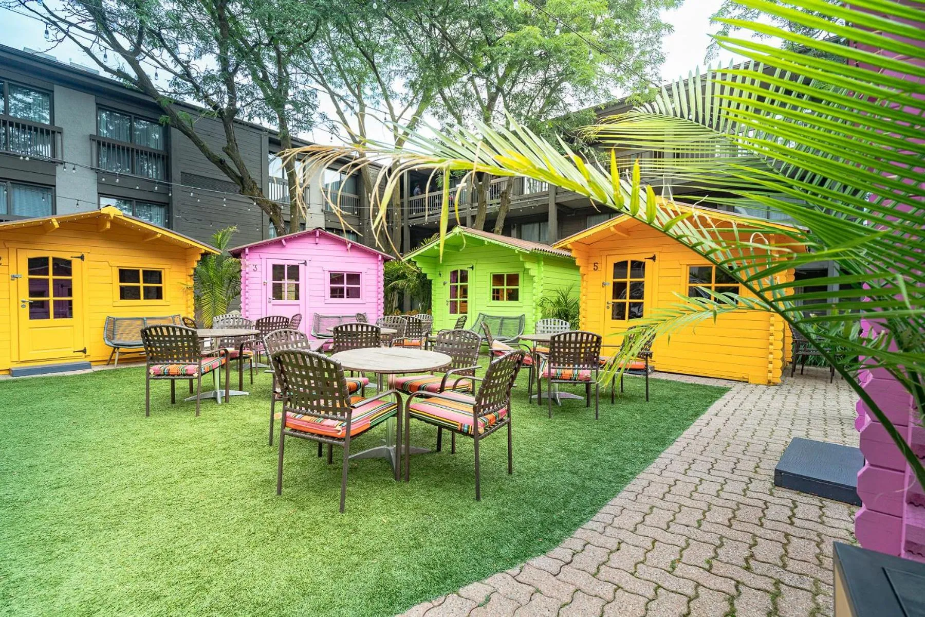 Garden in Old Stone Inn Boutique Hotel