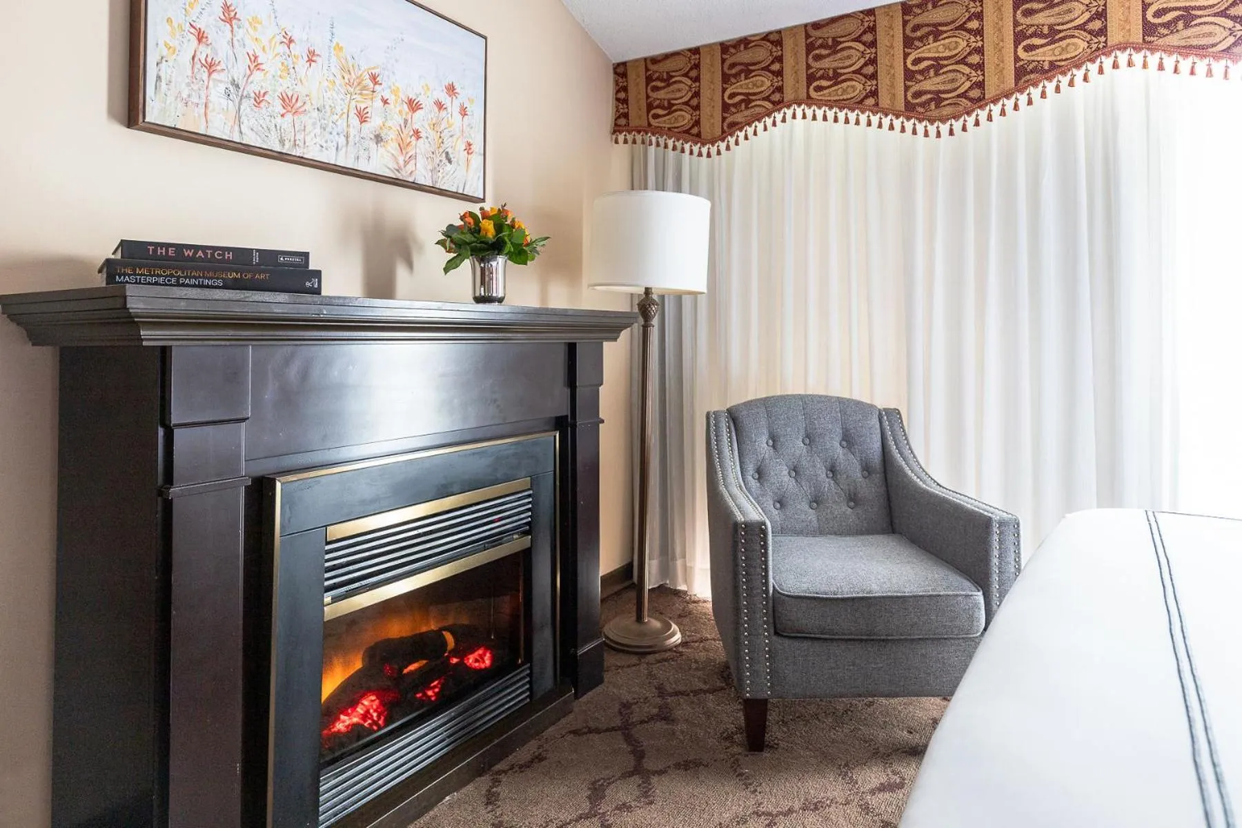 Seating area in Old Stone Inn Boutique Hotel