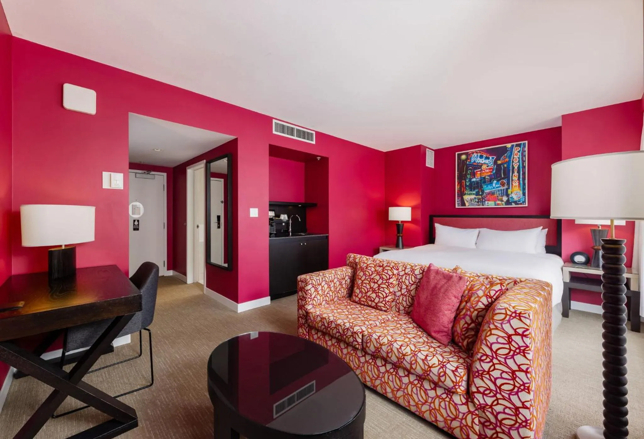 Photo of the whole room in OPUS Vancouver