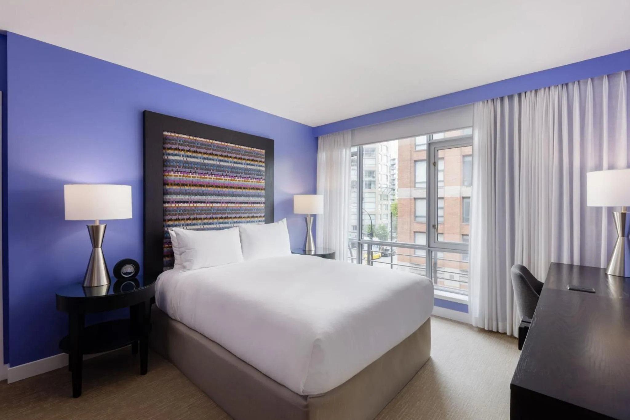 Photo of the whole room, Bed in OPUS Vancouver