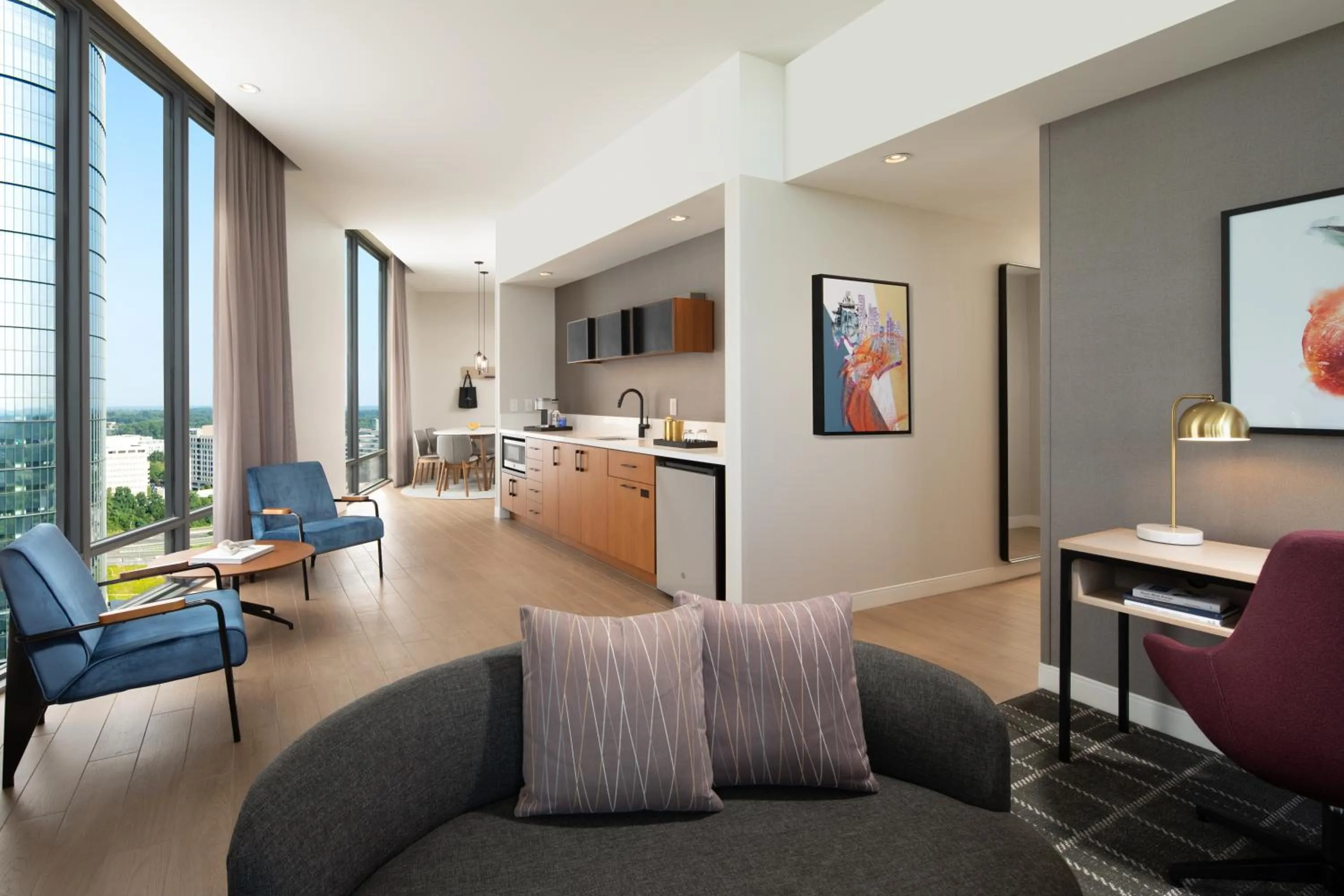 Photo of the whole room in The Watermark Hotel