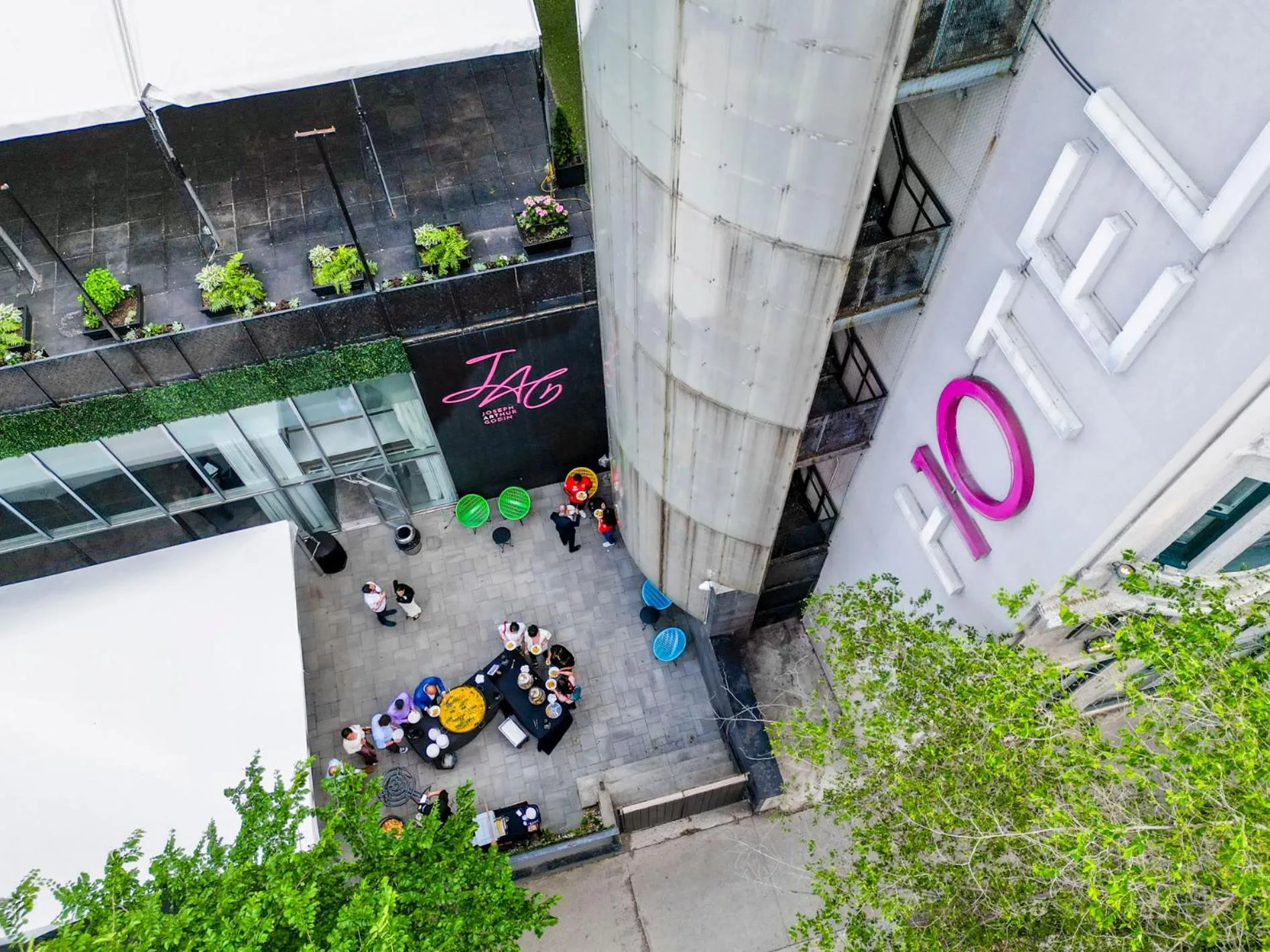 Balcony/Terrace in HOTEL10