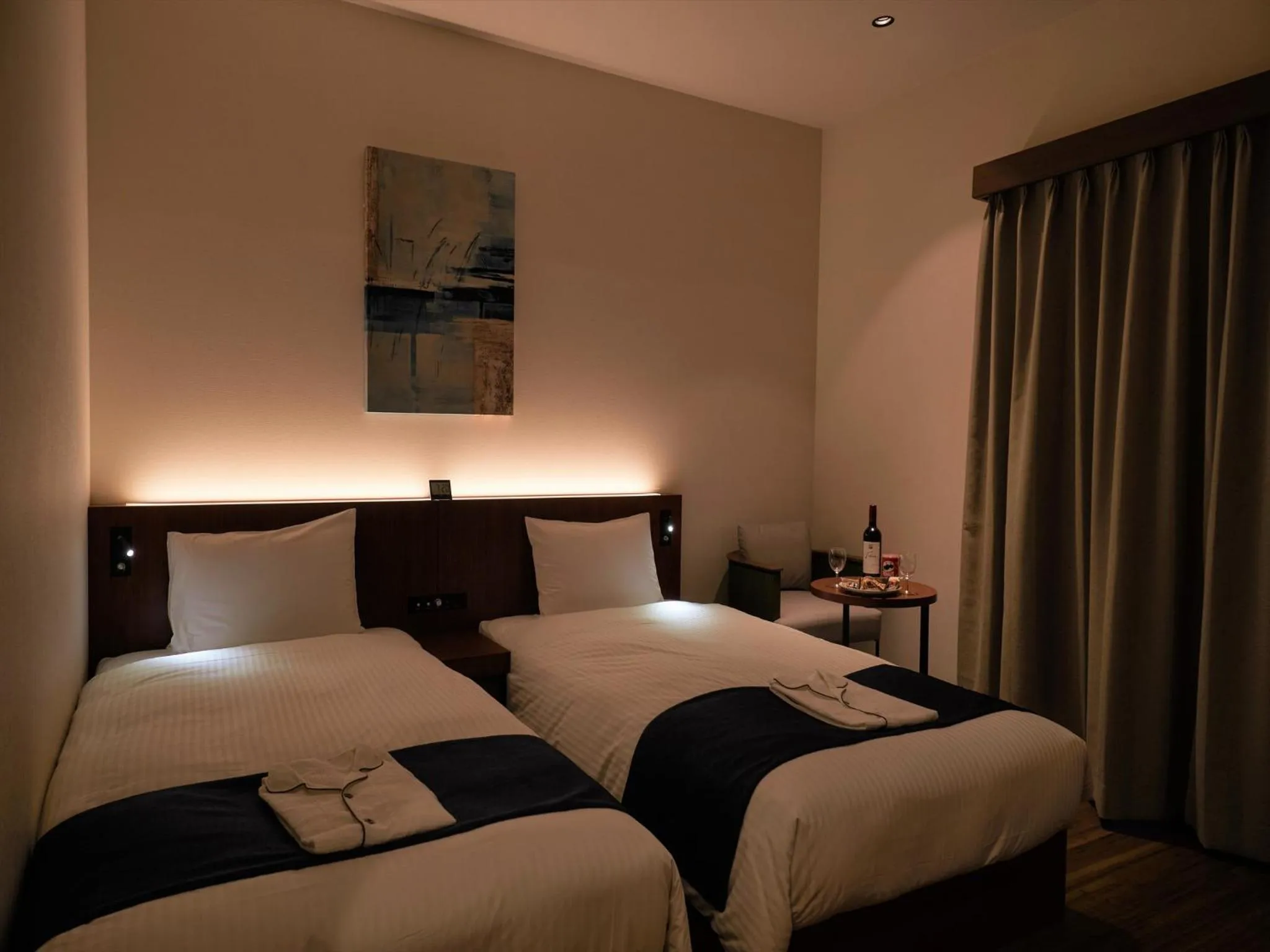 Photo of the whole room, Bed in THE GRAND HOTEL GINOWAN