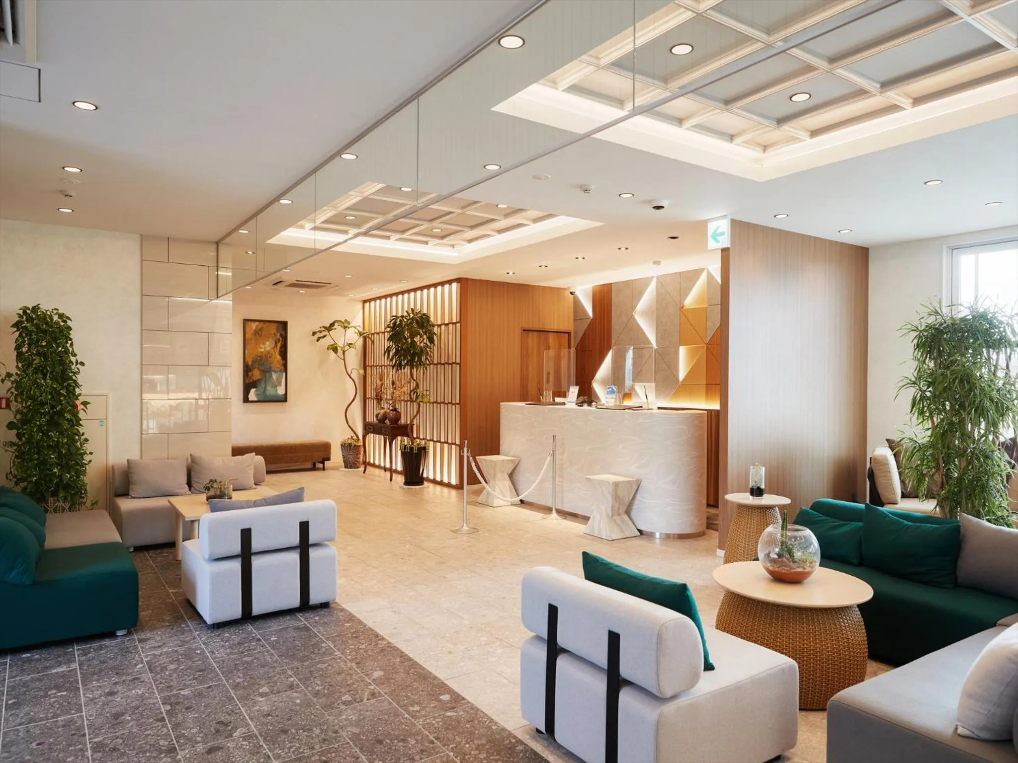 Lobby or reception in THE GRAND HOTEL GINOWAN