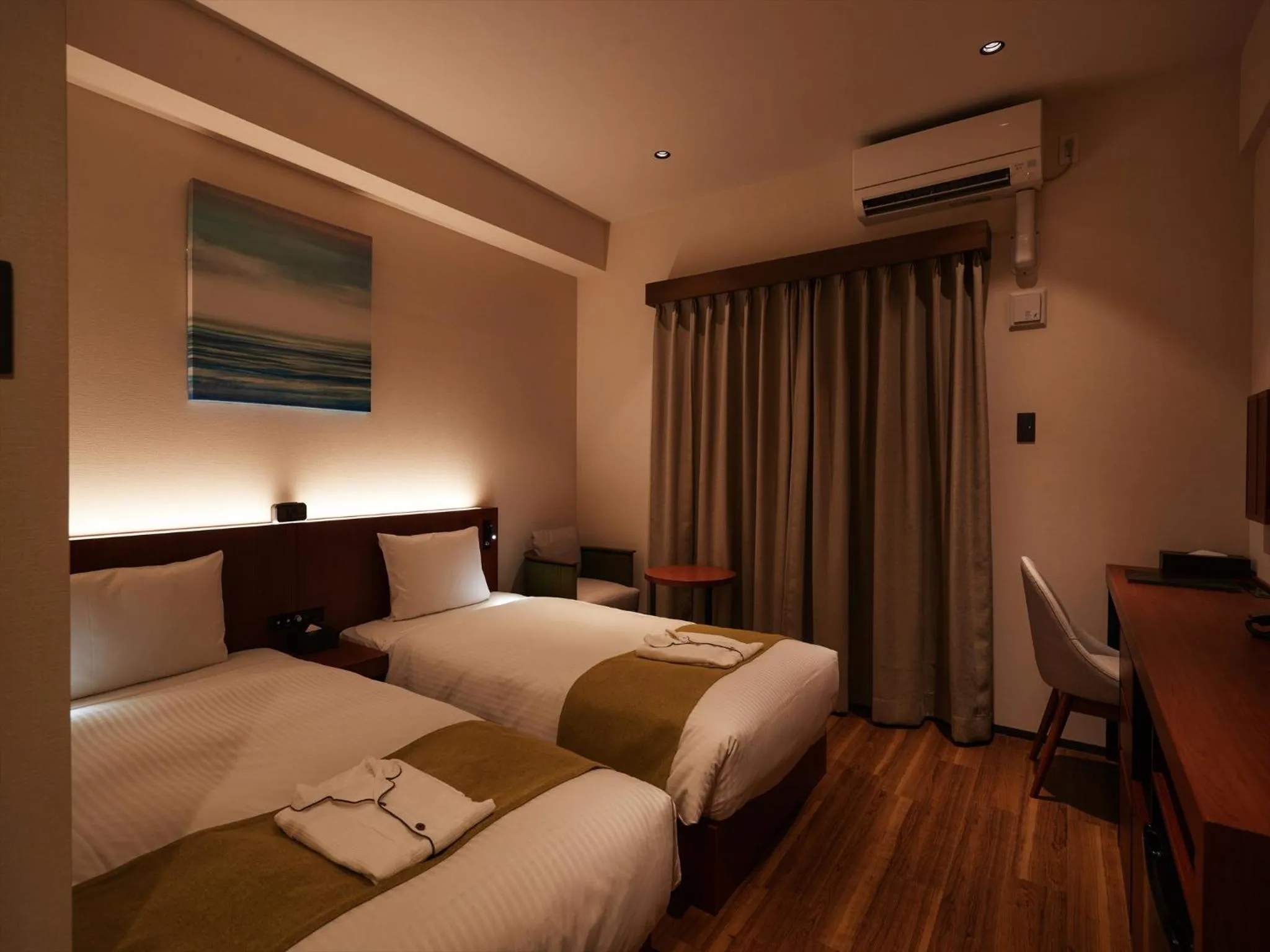 Photo of the whole room, Bed in THE GRAND HOTEL GINOWAN