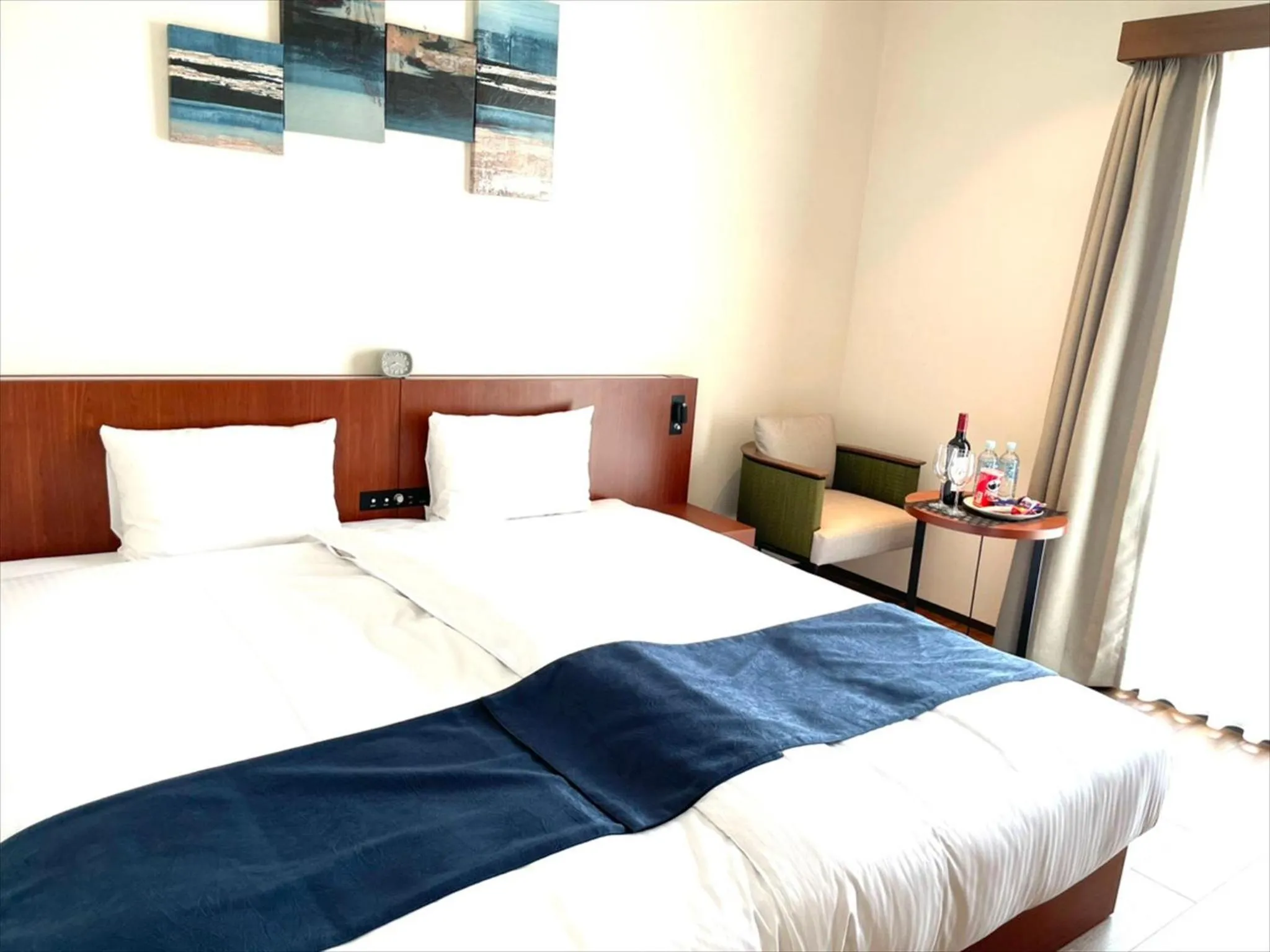 Photo of the whole room, Bed in THE GRAND HOTEL GINOWAN