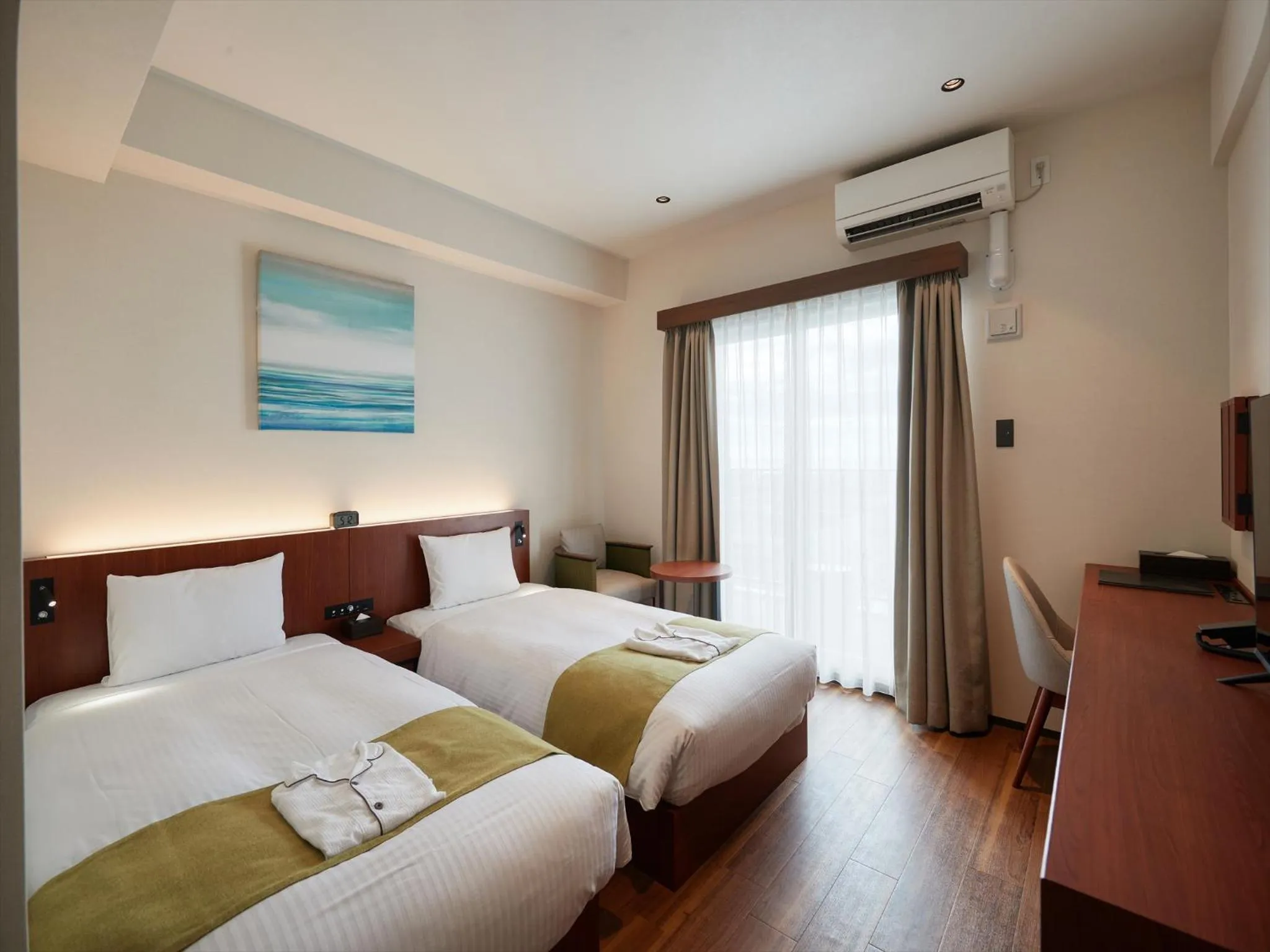 Photo of the whole room, Bed in THE GRAND HOTEL GINOWAN