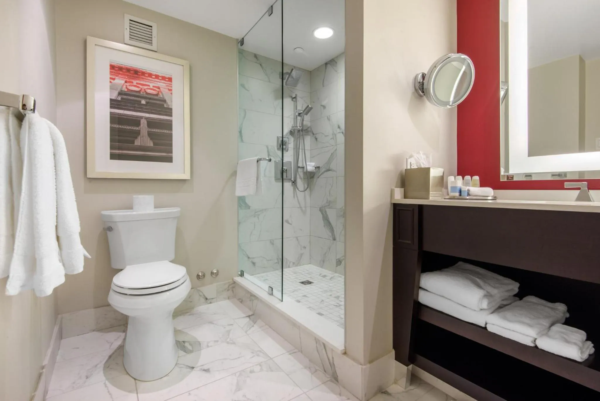 Bathroom in The Omni King Edward Hotel