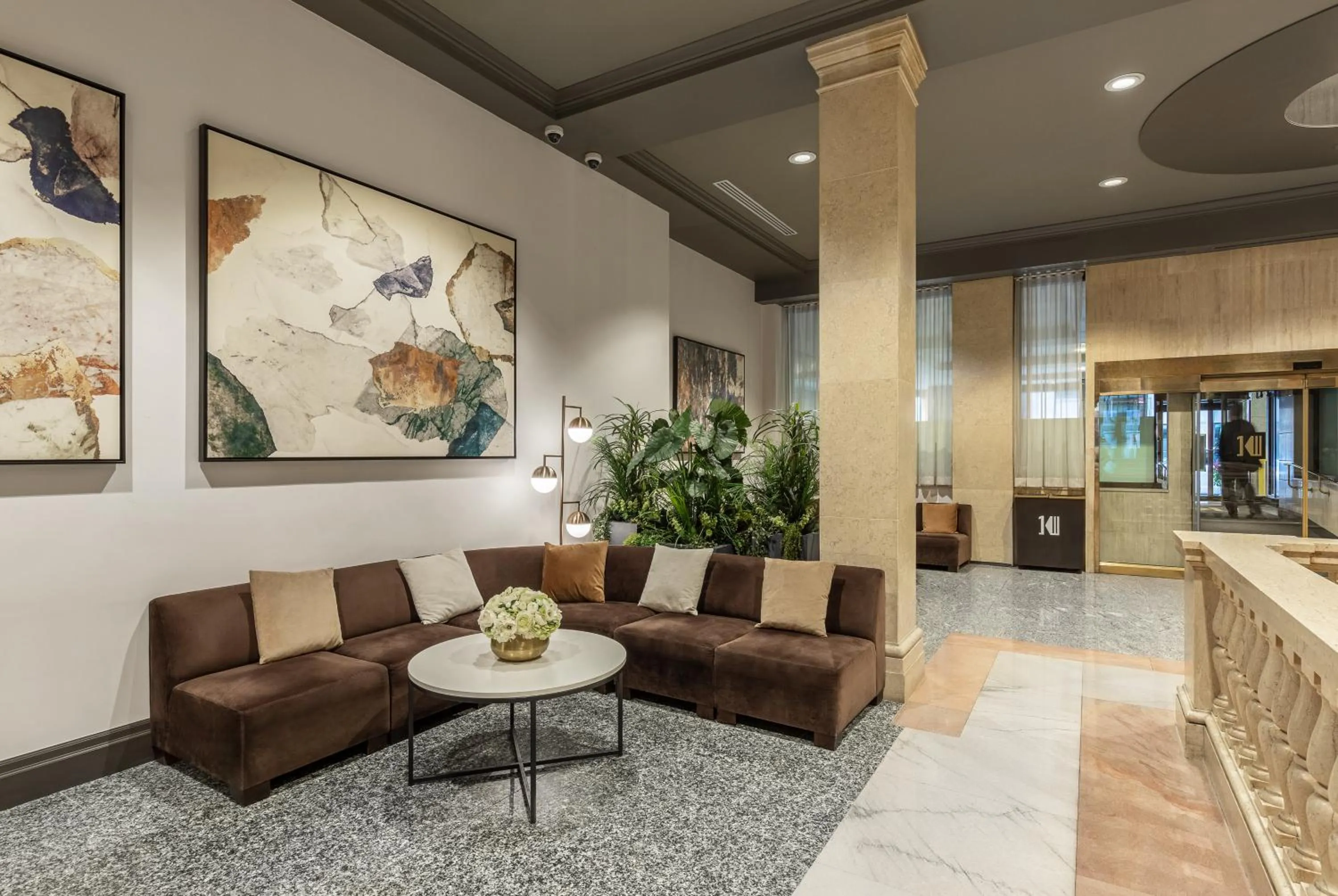 Lobby or reception in One King West Hotel and Residence