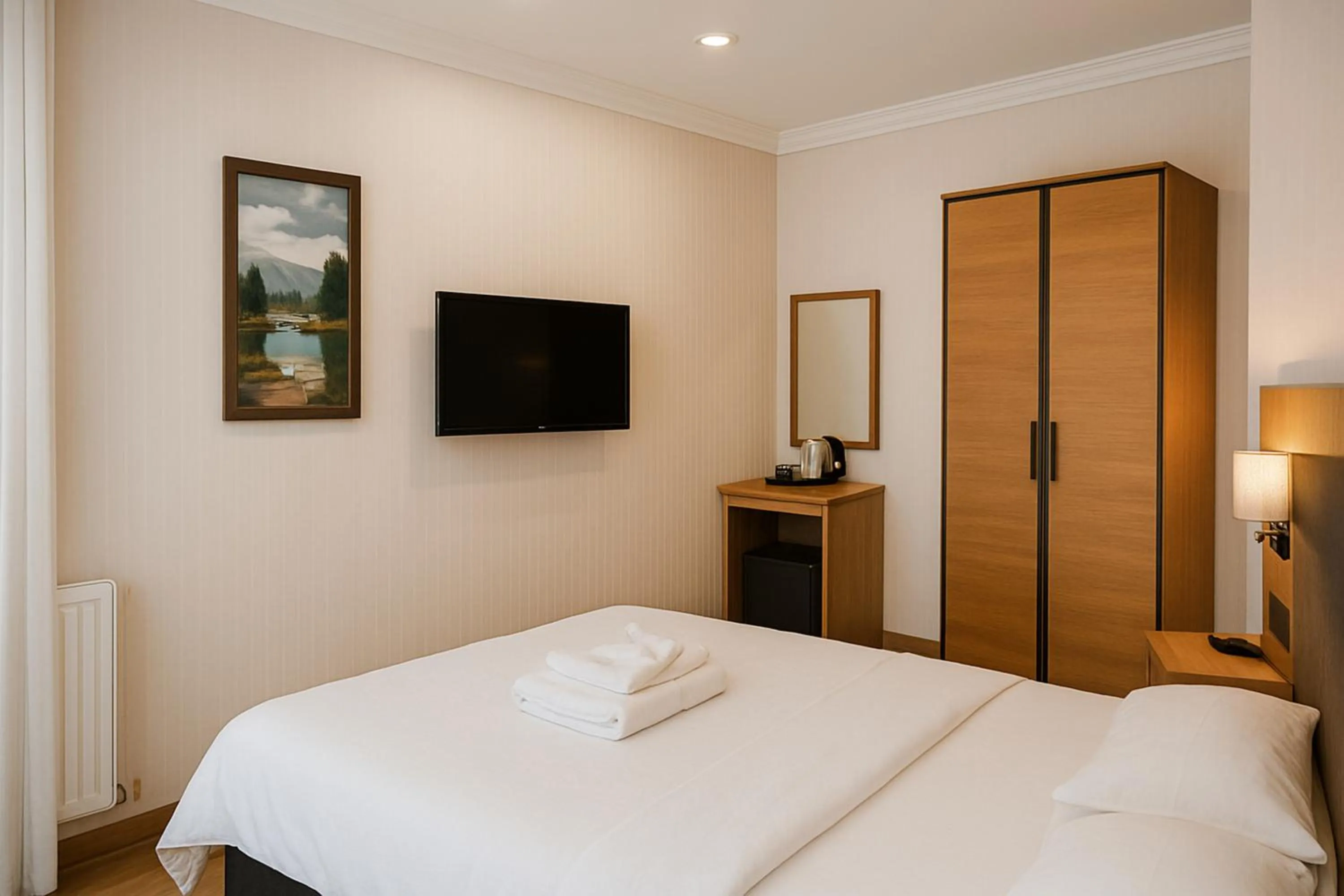 Bed in Orange Hotel & Spa