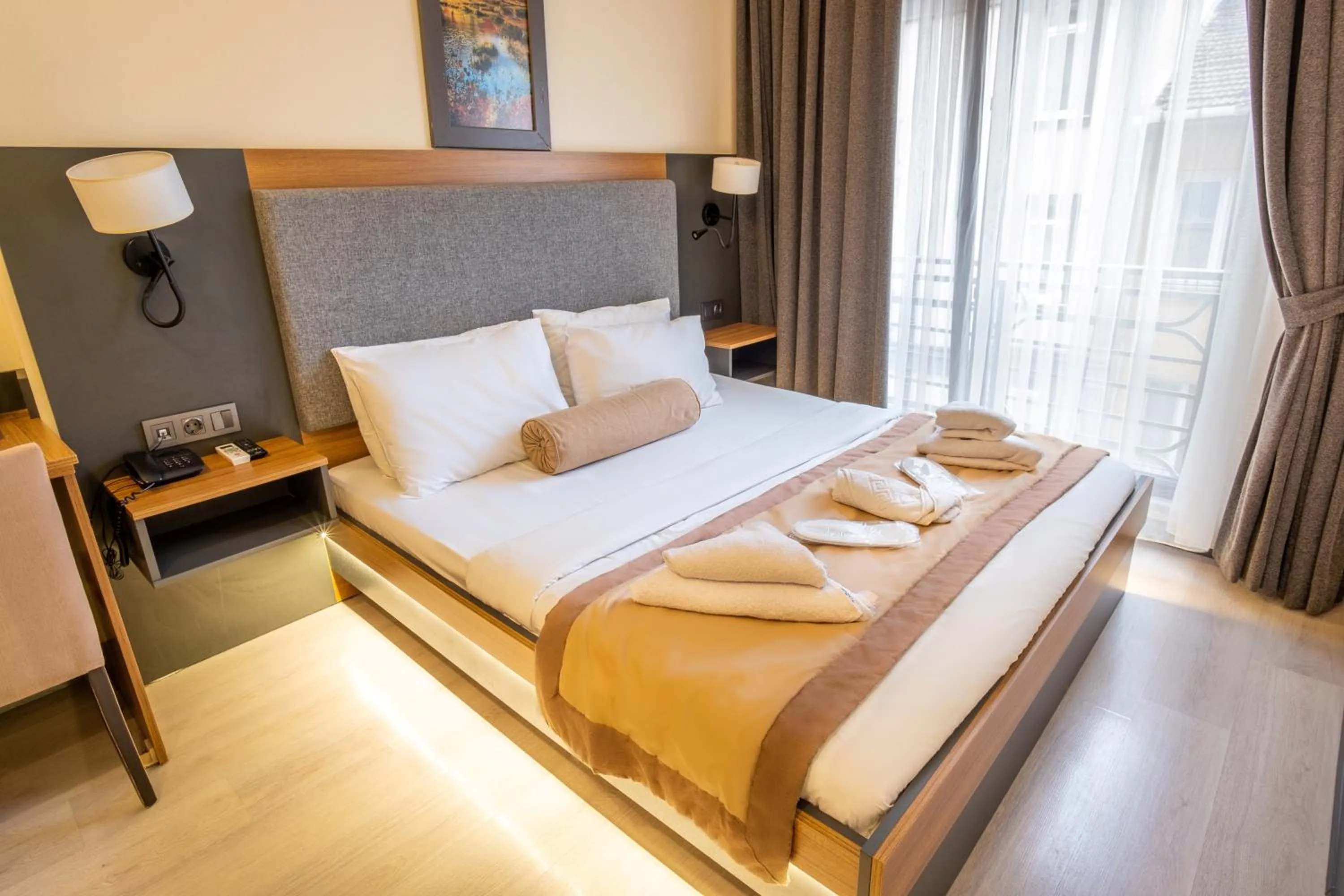 Bed in Orange Hotel & Spa