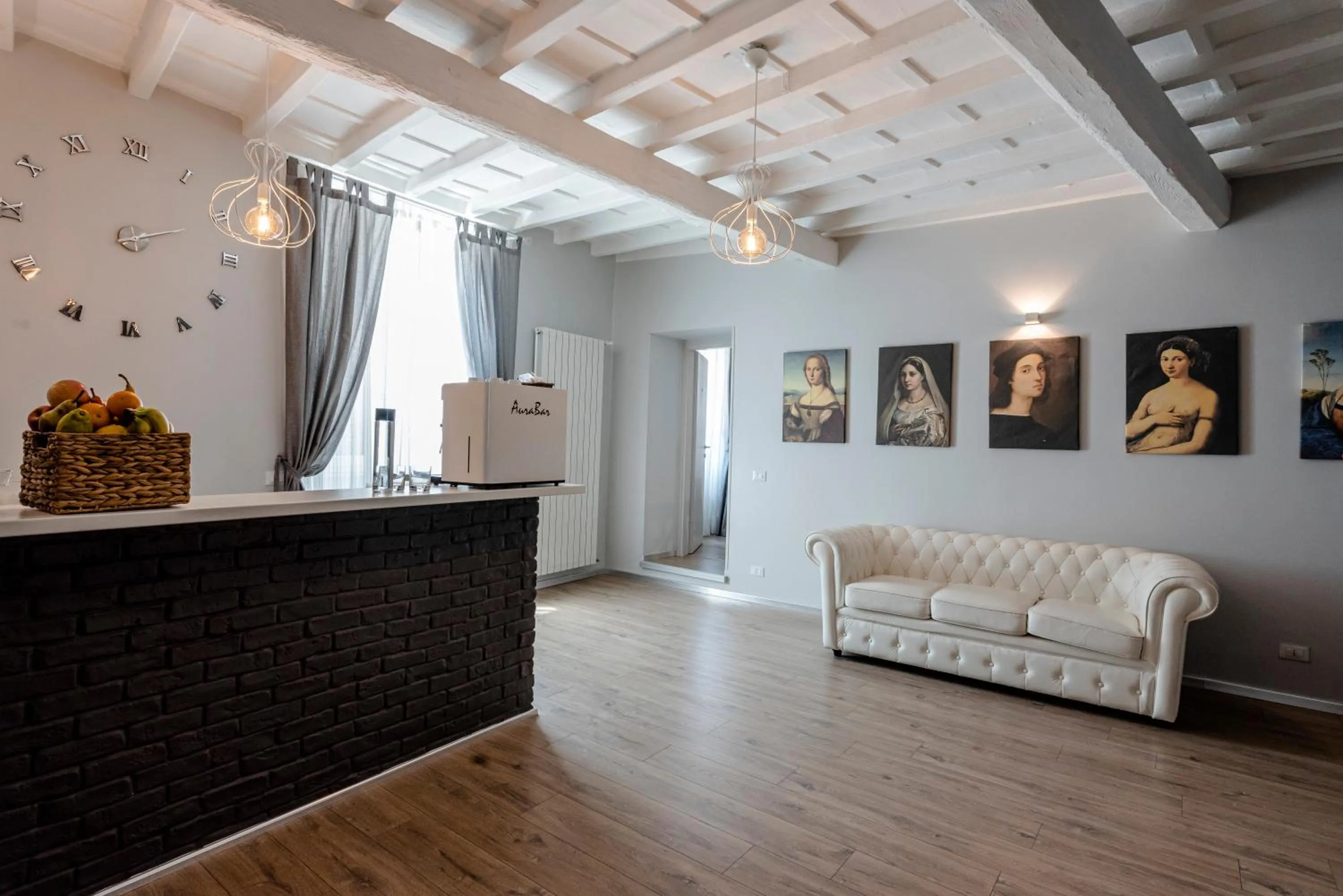 Breakfast, Lobby/Reception in Relais la Fornarina