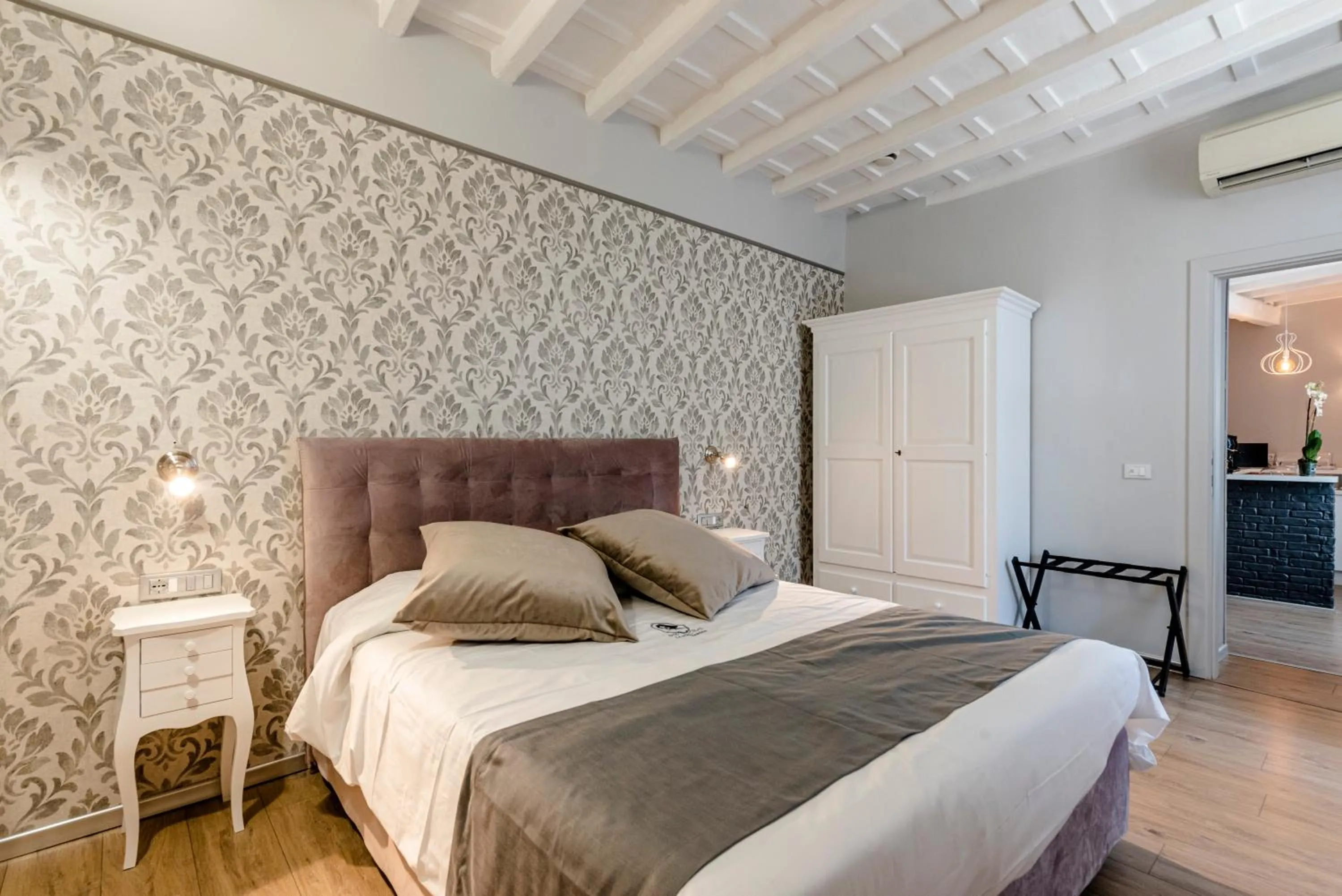 Bedroom, Bed in Relais la Fornarina