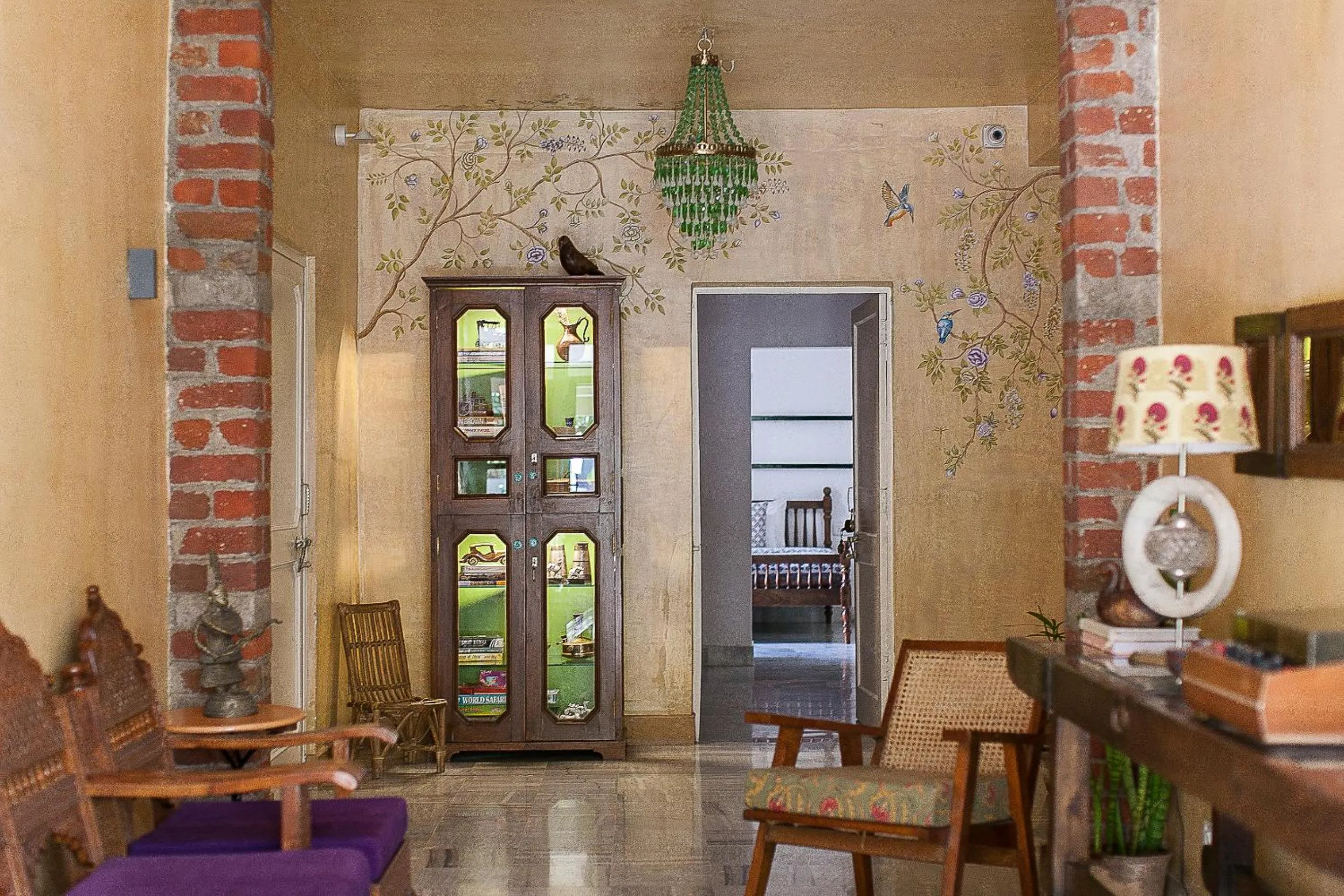 Living room in Mukam, Boutique Homestay