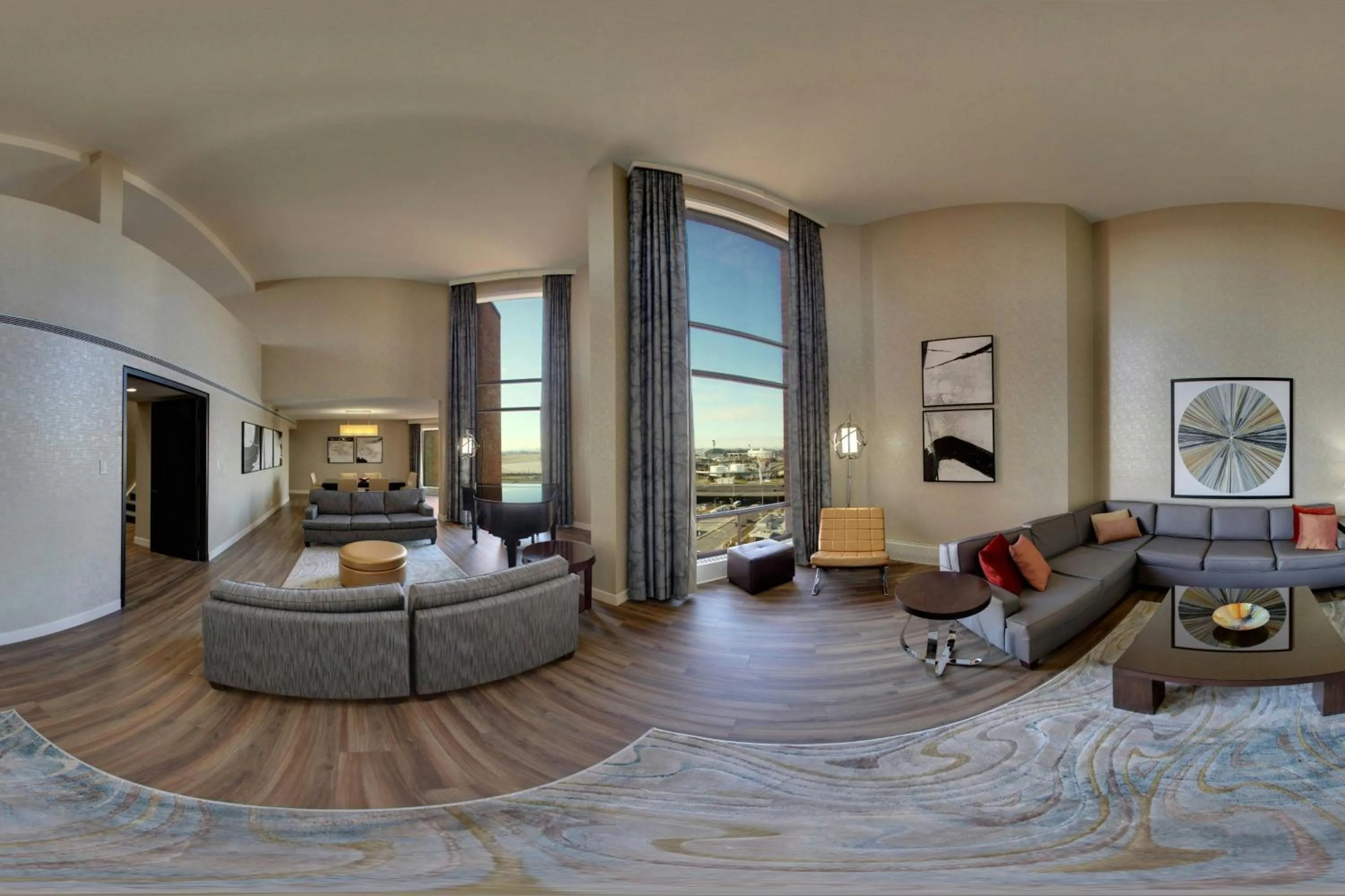 Living room in The Westin Toronto Airport