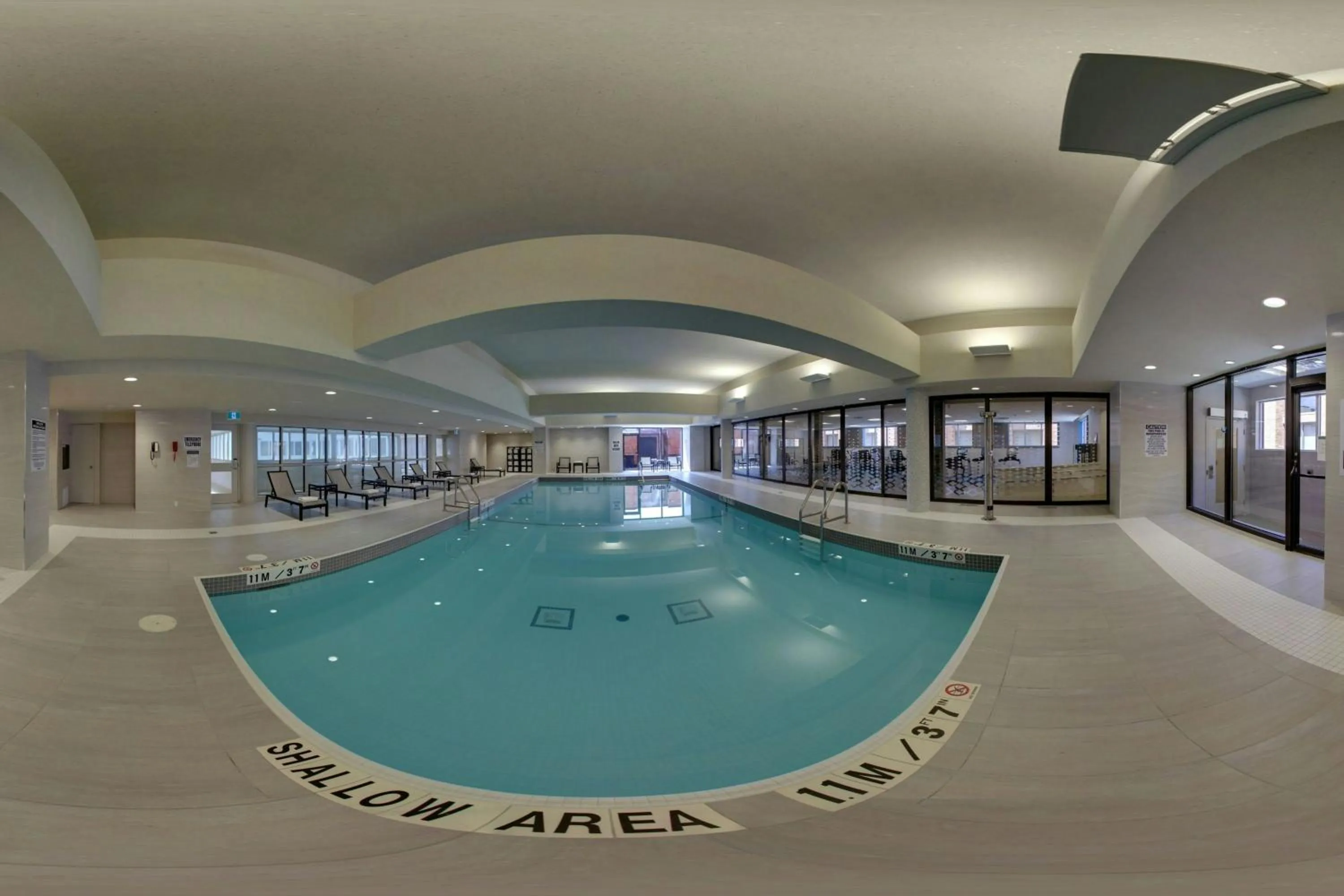 Swimming pool in The Westin Toronto Airport