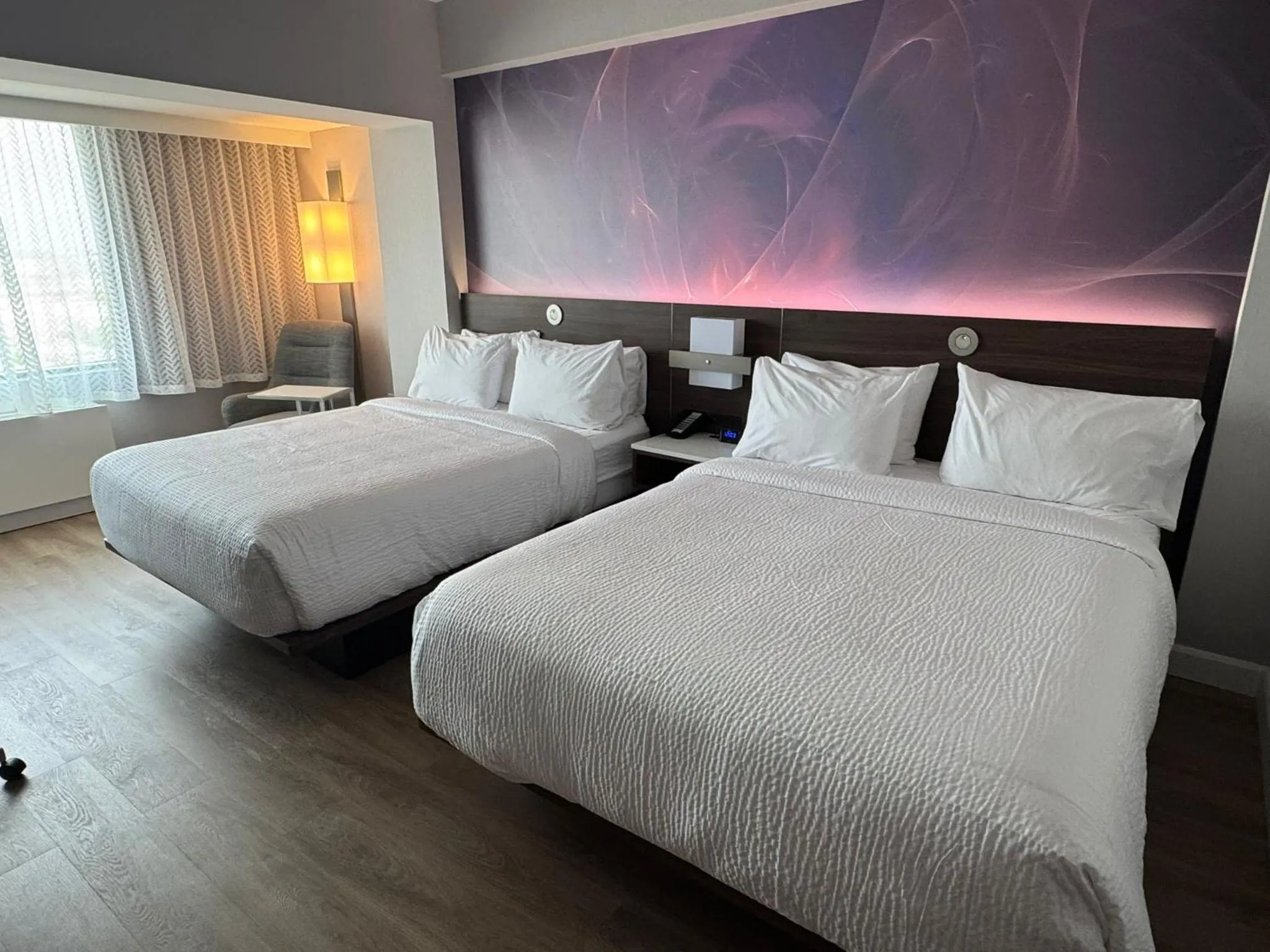 Bed in Armon Plaza Montreal Airpt, Trademark Collection by Wyndham