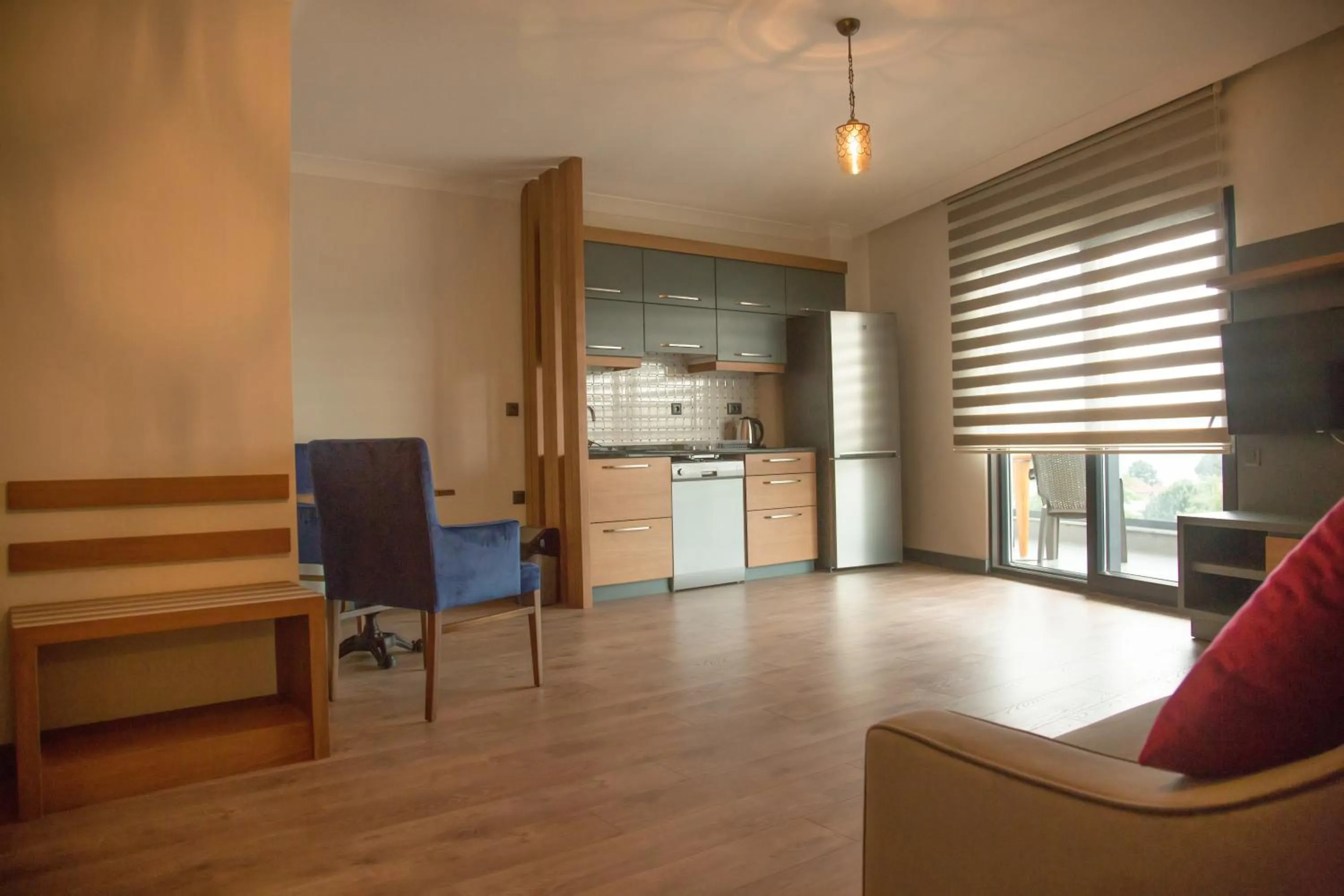 Kitchen or kitchenette in Ceneviz Suit Hotel