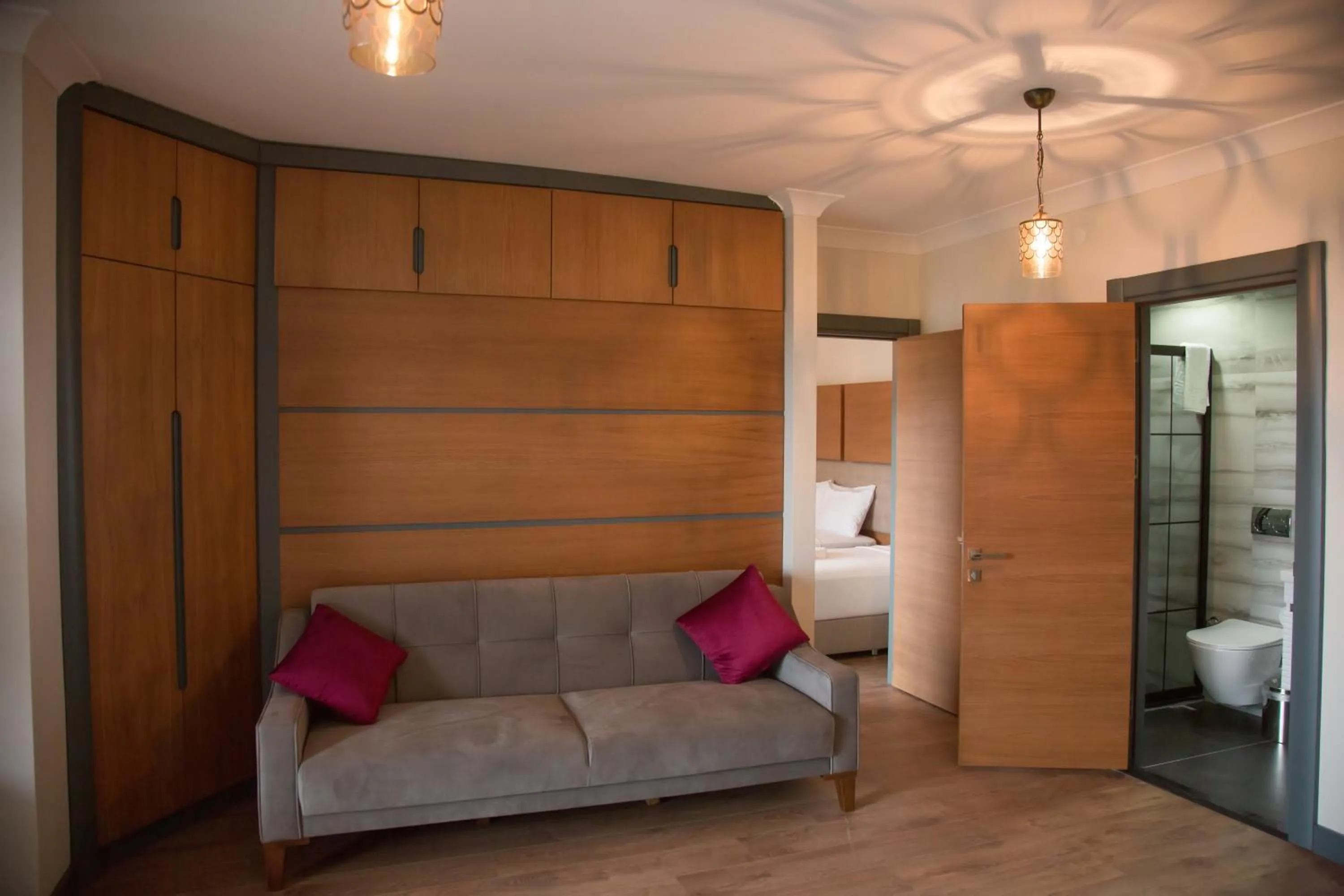 Living room in Ceneviz Suit Hotel