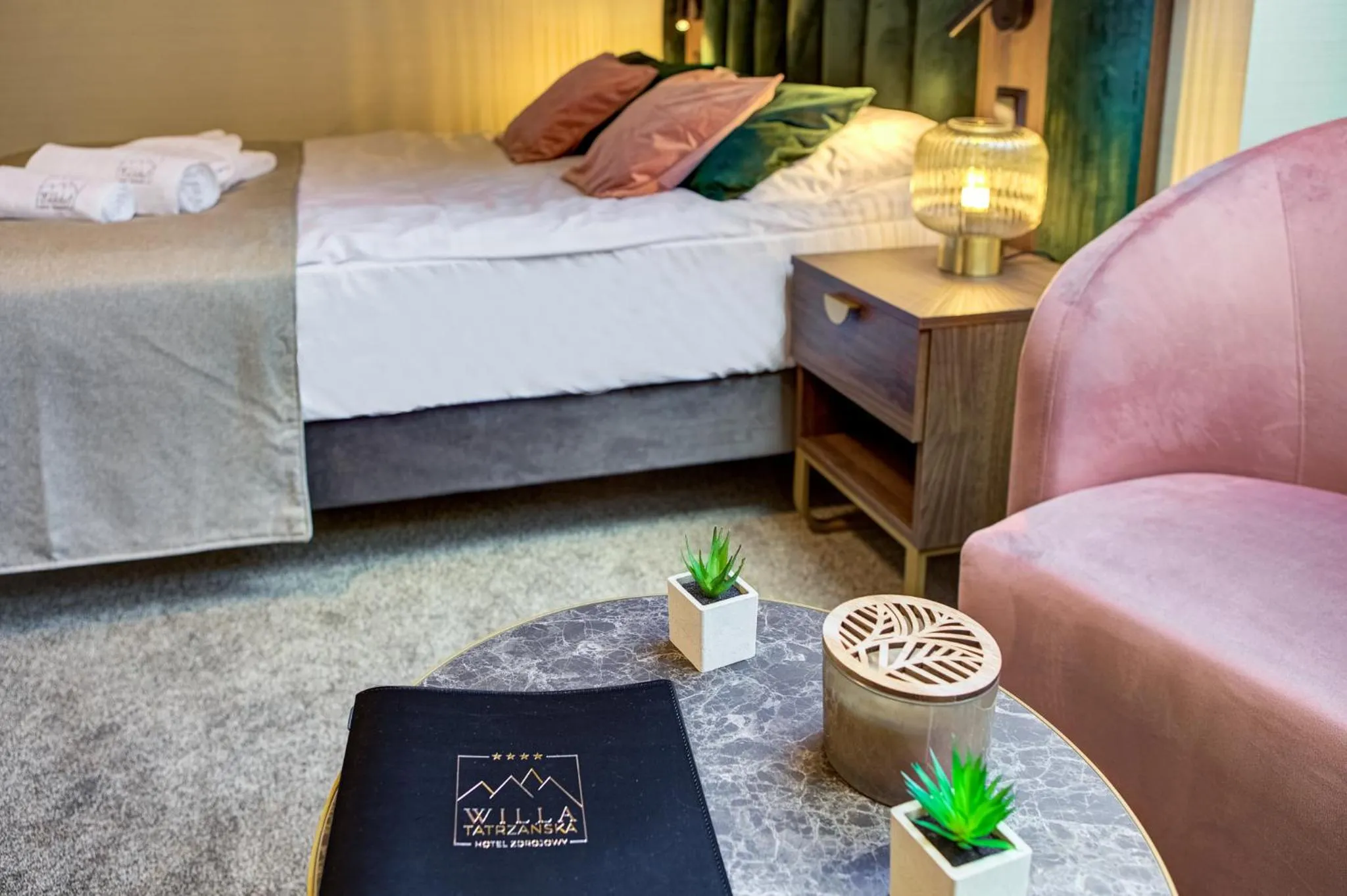 Photo of the whole room, Bed in Hotel Willa Tatrzańska