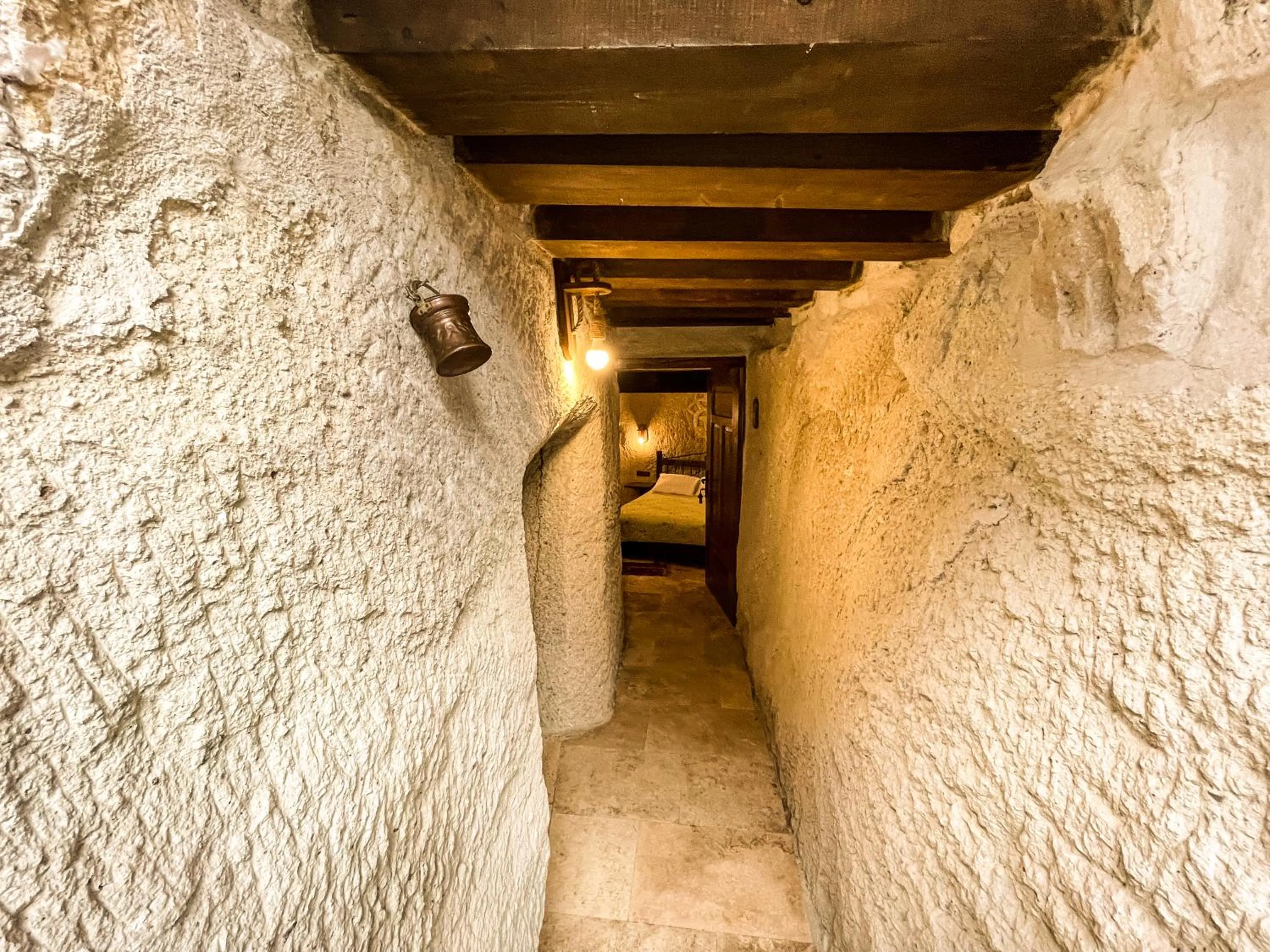Decorative detail in Takunya Cave Hotel