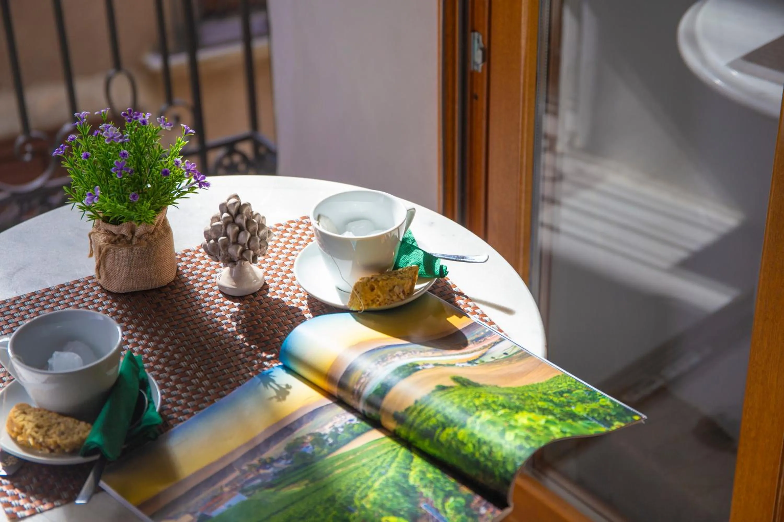 Balcony/Terrace in PORTA SOPRANA luxury guest House & spa