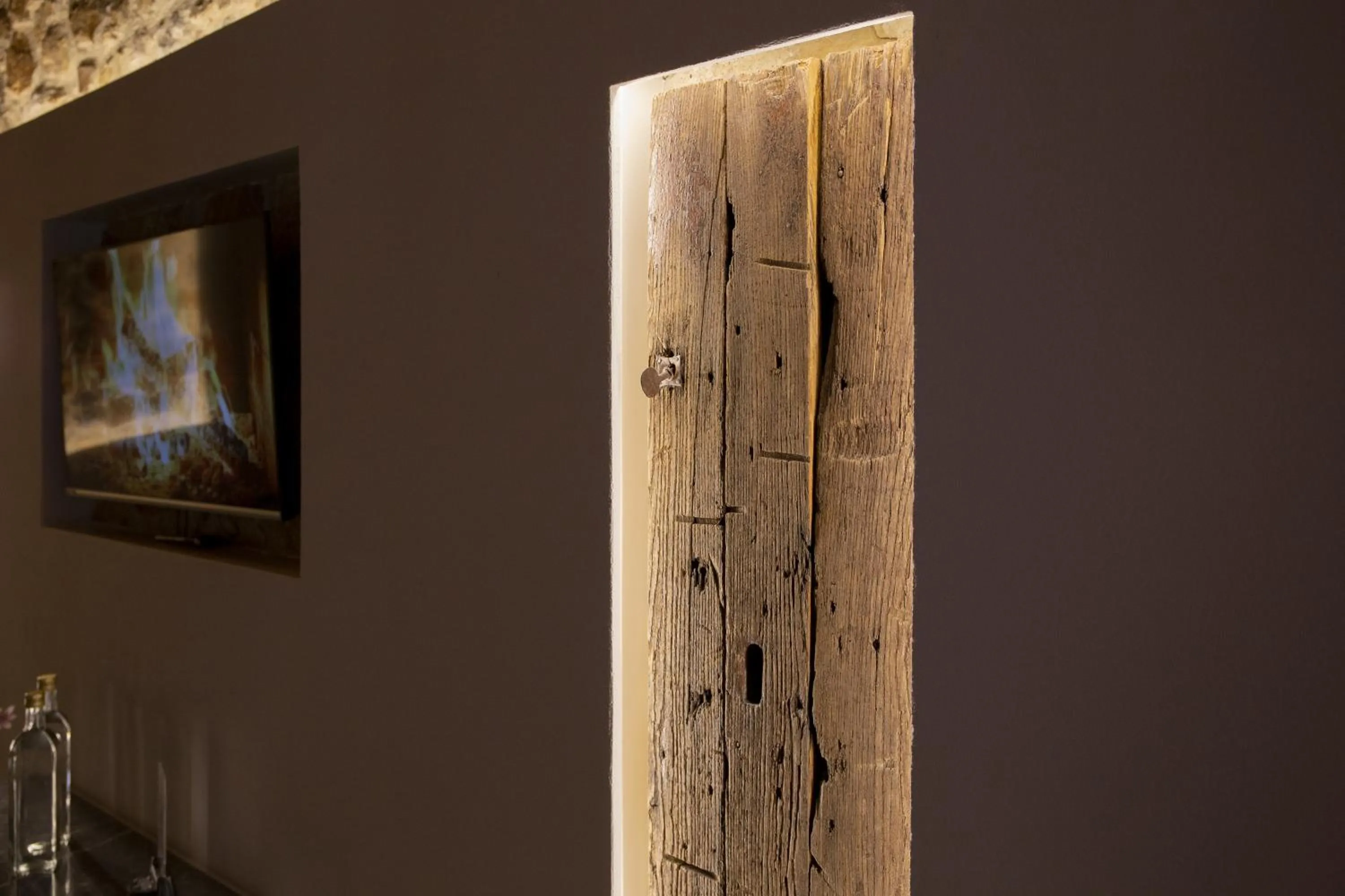 Decorative detail in PORTA SOPRANA luxury guest House & spa