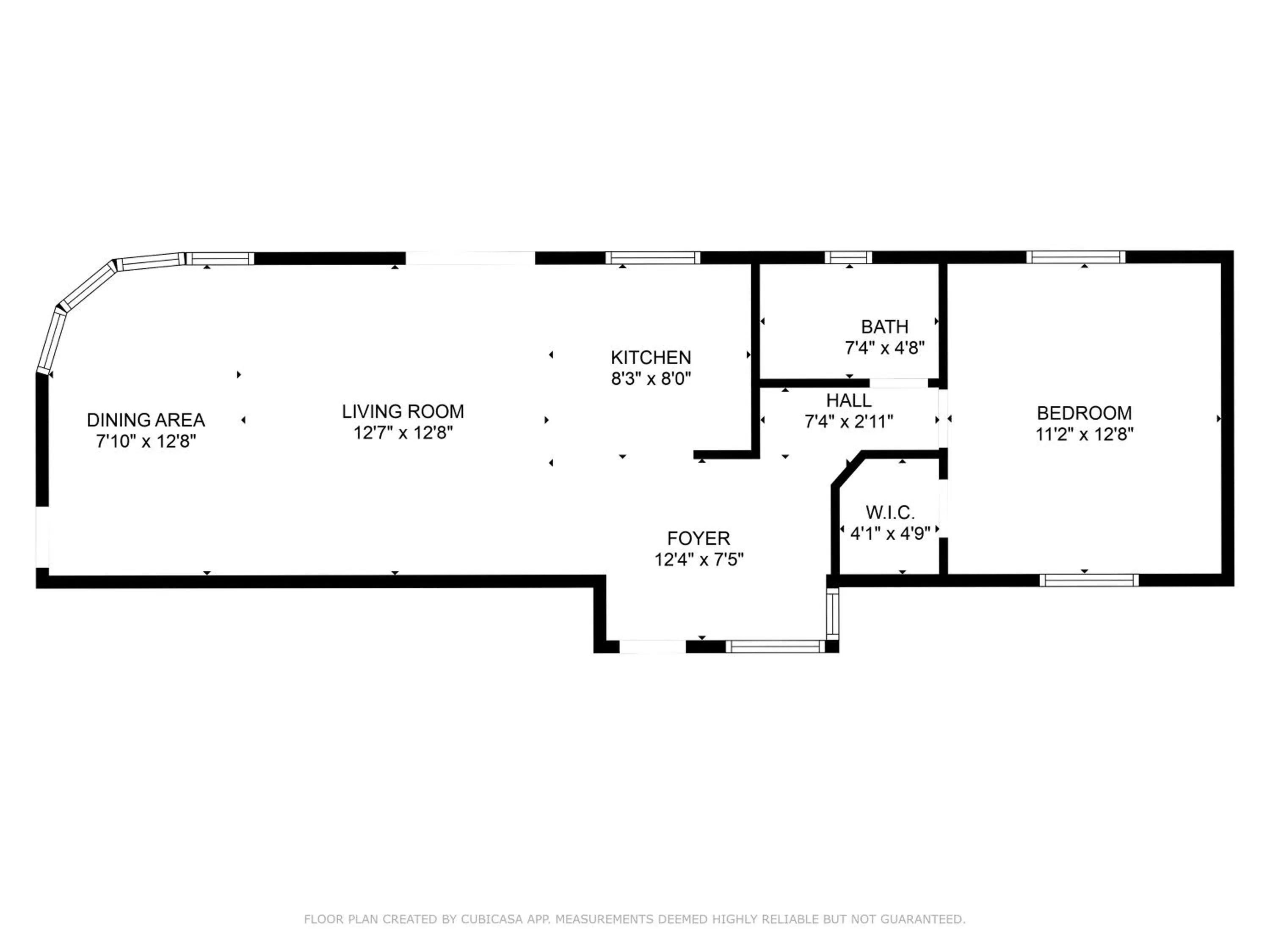 Floor plan in Isle of Venice Residence and Marina