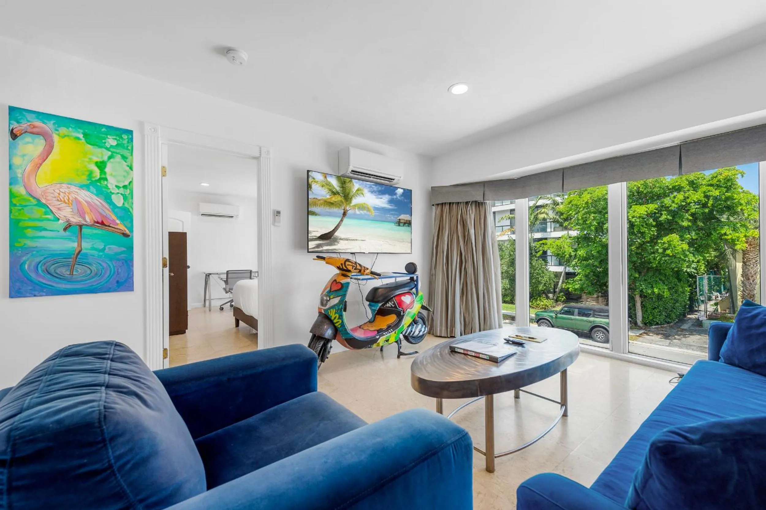 Living room in Isle of Venice Residence and Marina