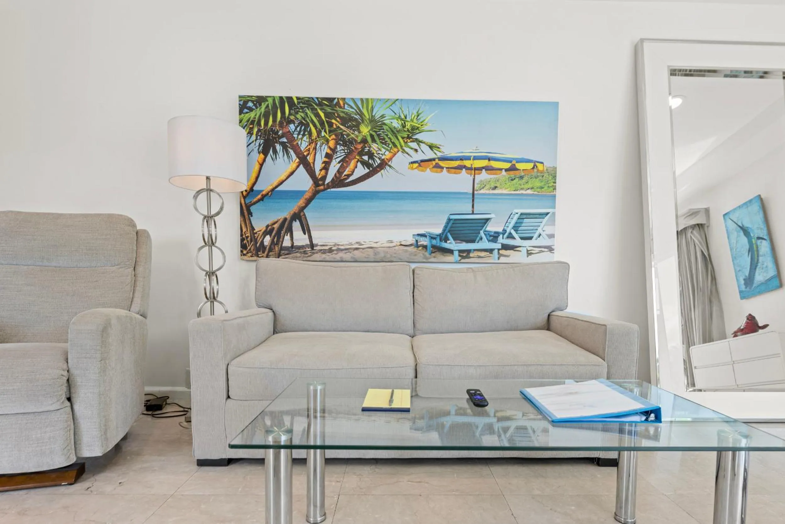 Living room in Isle of Venice Residence and Marina