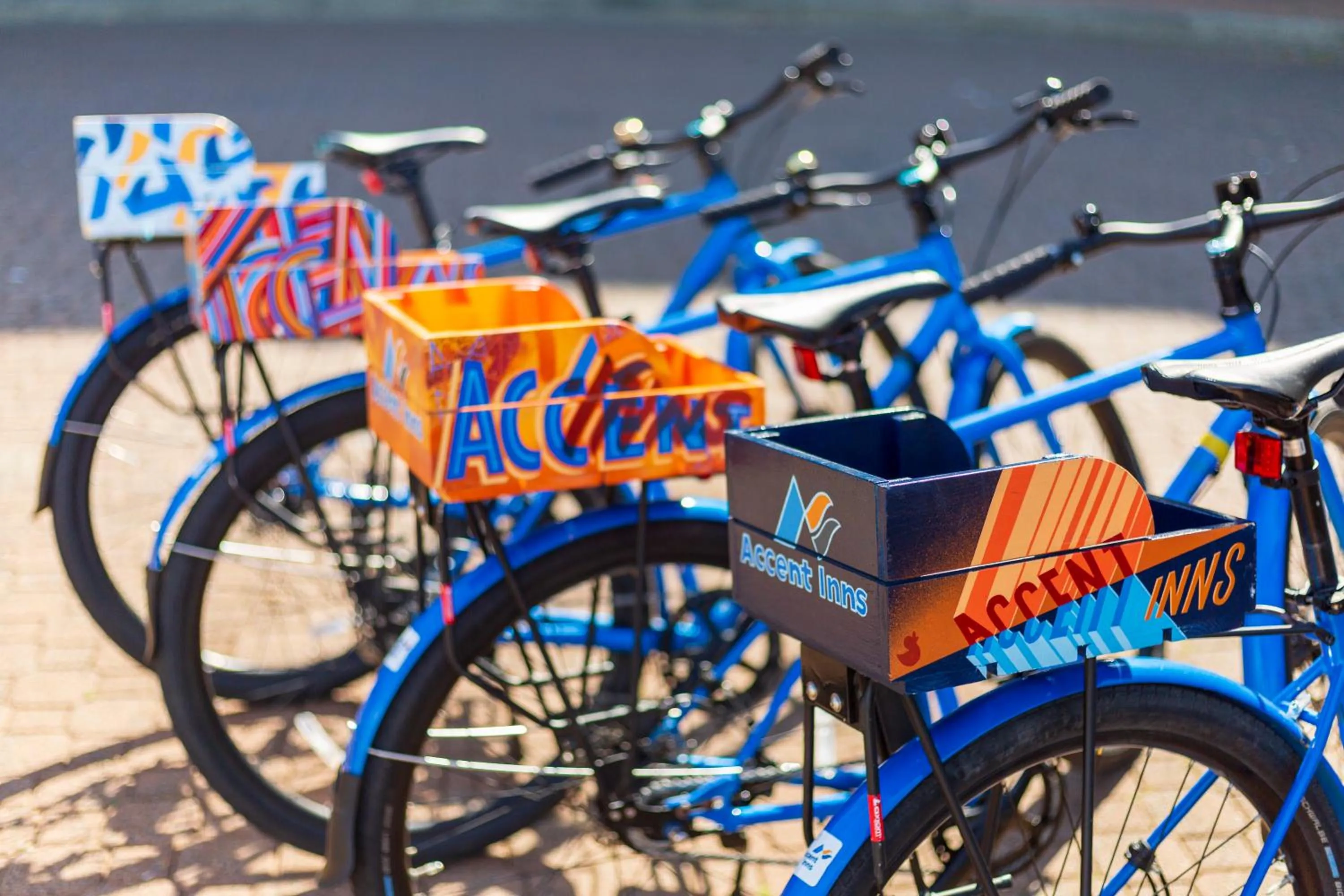 Cycling in Accent Inns Vancouver Airport