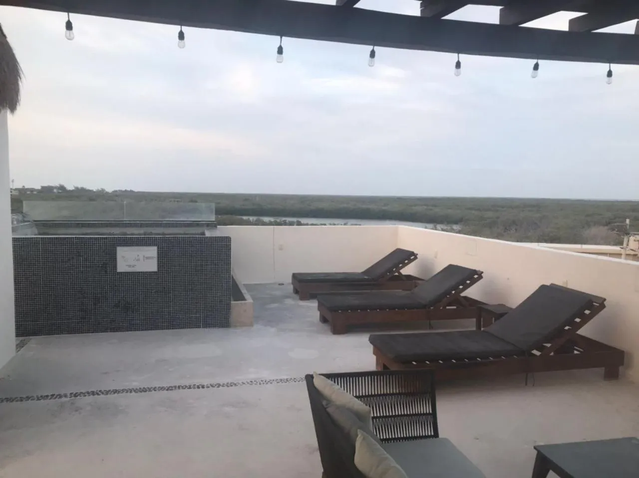 Balcony/Terrace in Hotel Luna Roja Holbox
