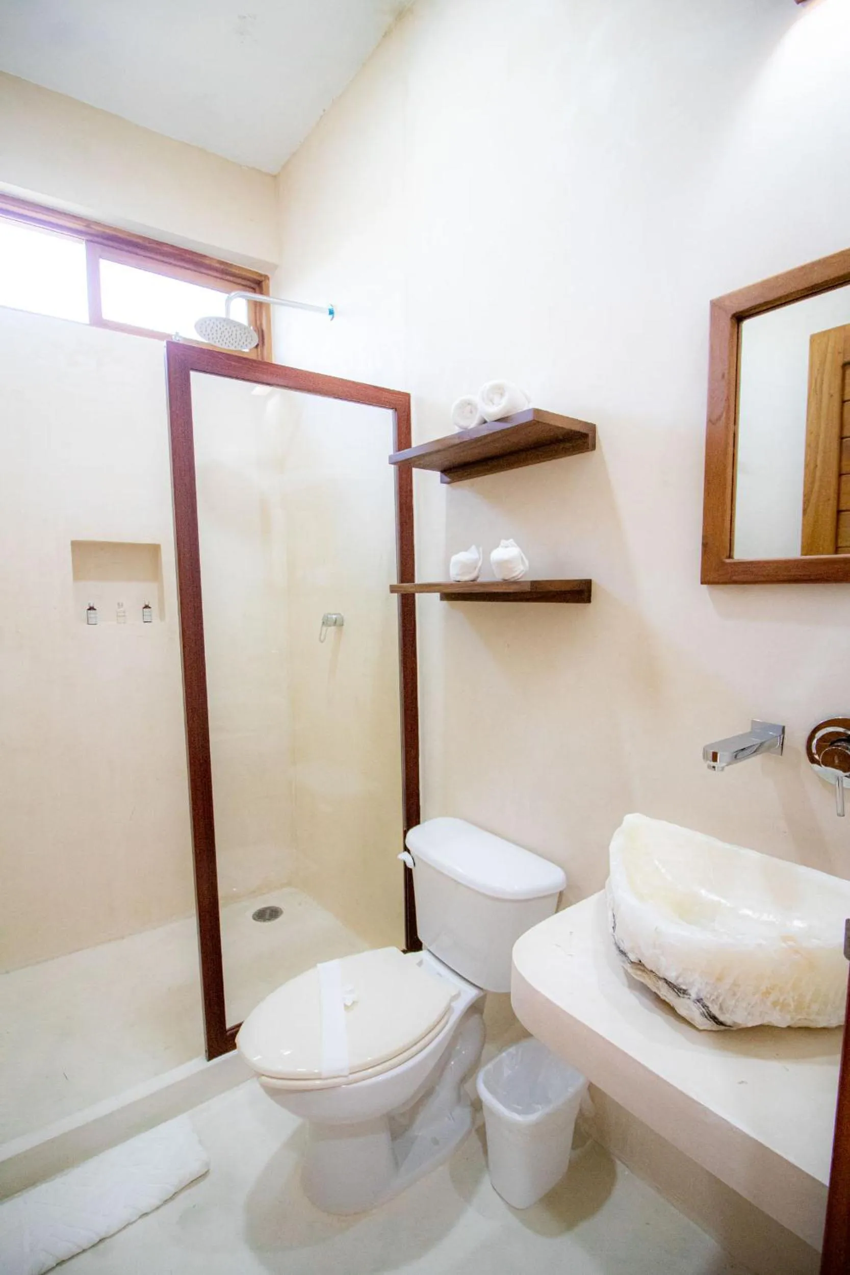 Bathroom in Hotel Luna Roja Holbox