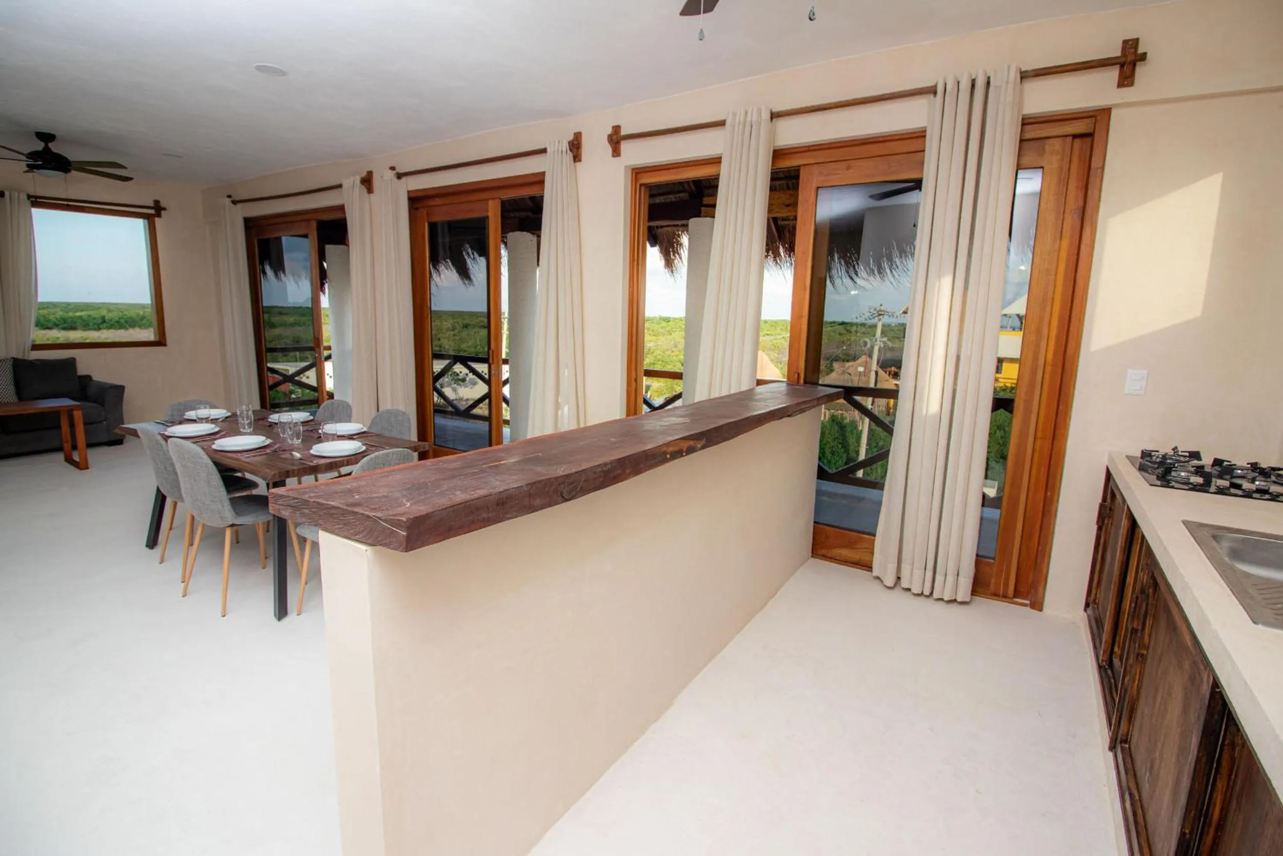 kitchen in Hotel Luna Roja Holbox