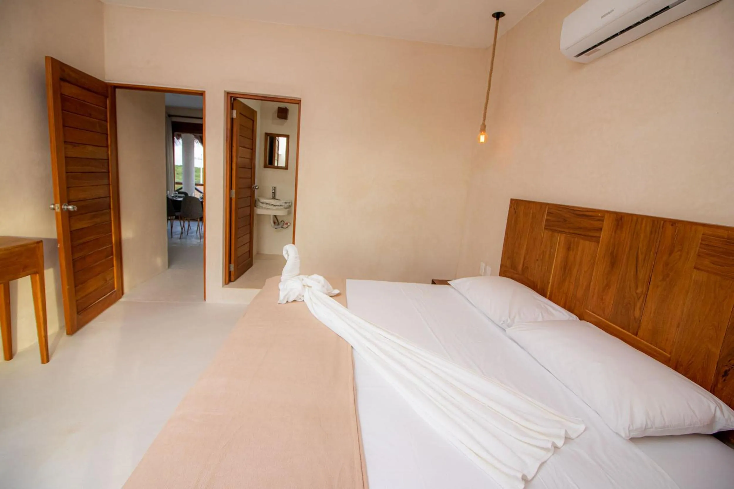Bedroom in Hotel Luna Roja Holbox