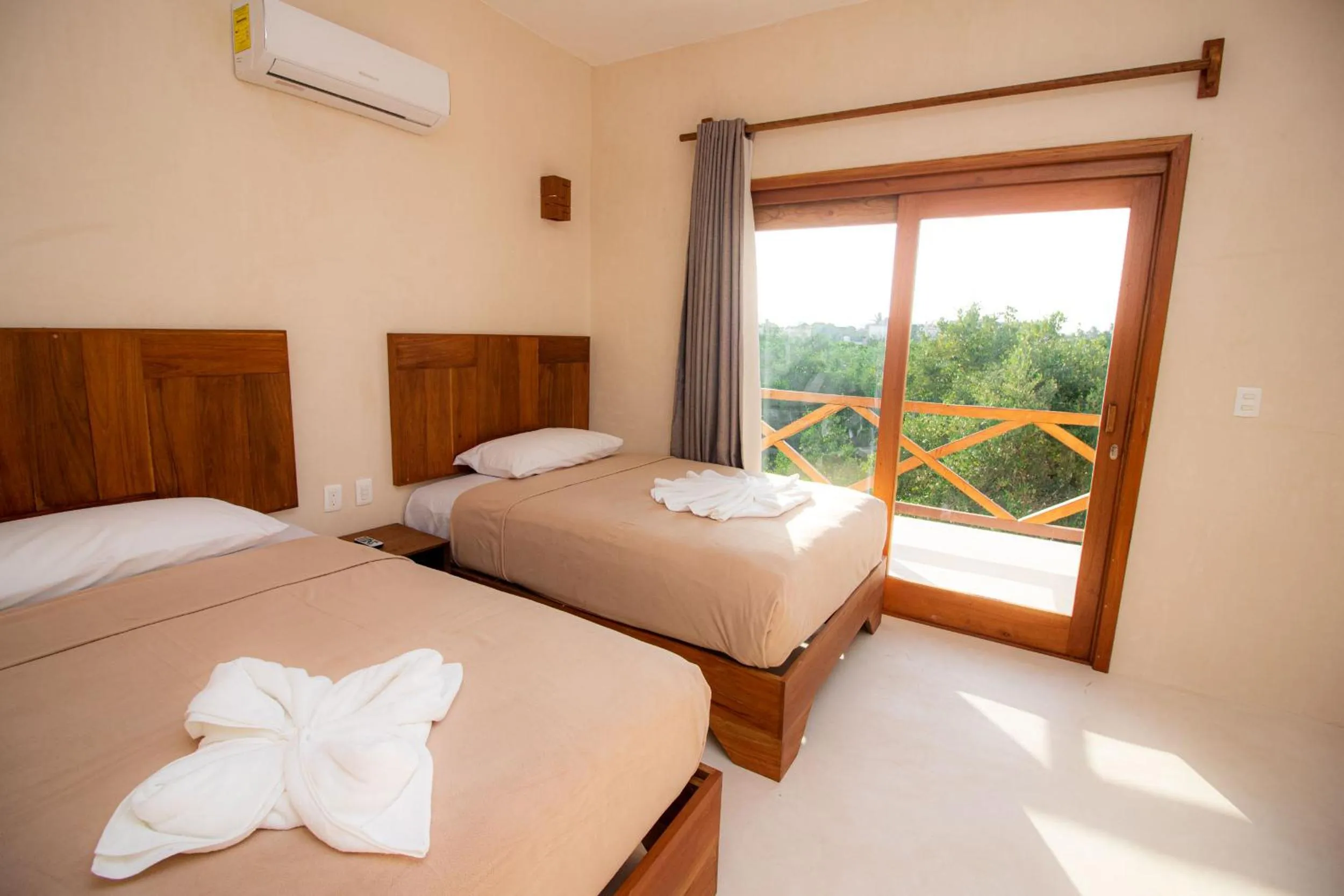 Bedroom in Hotel Luna Roja Holbox