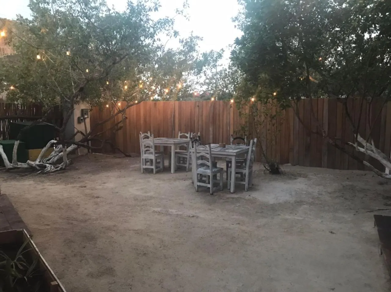 Patio in Hotel Luna Roja Holbox