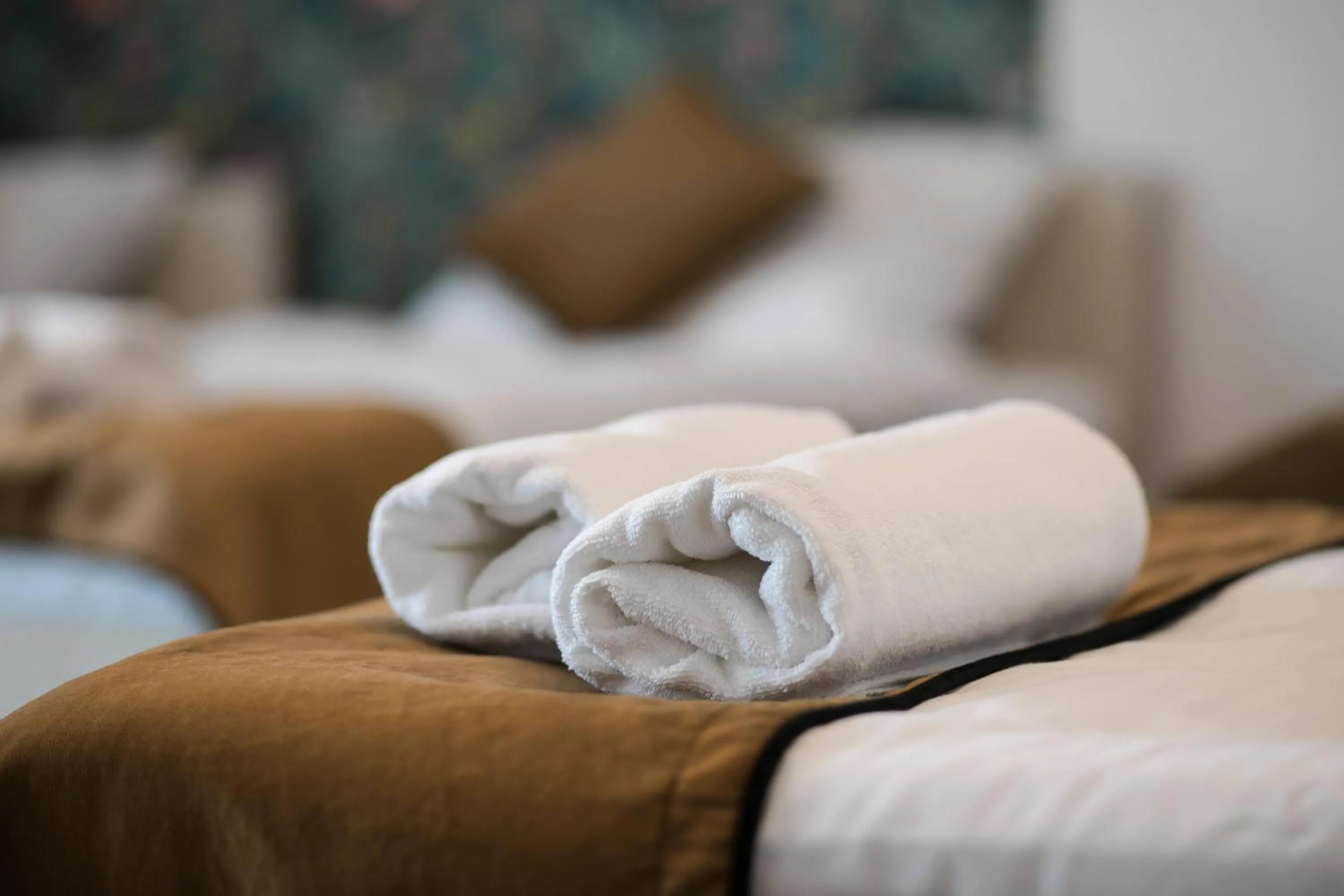 towels, Bed in Rezydencja Margonin