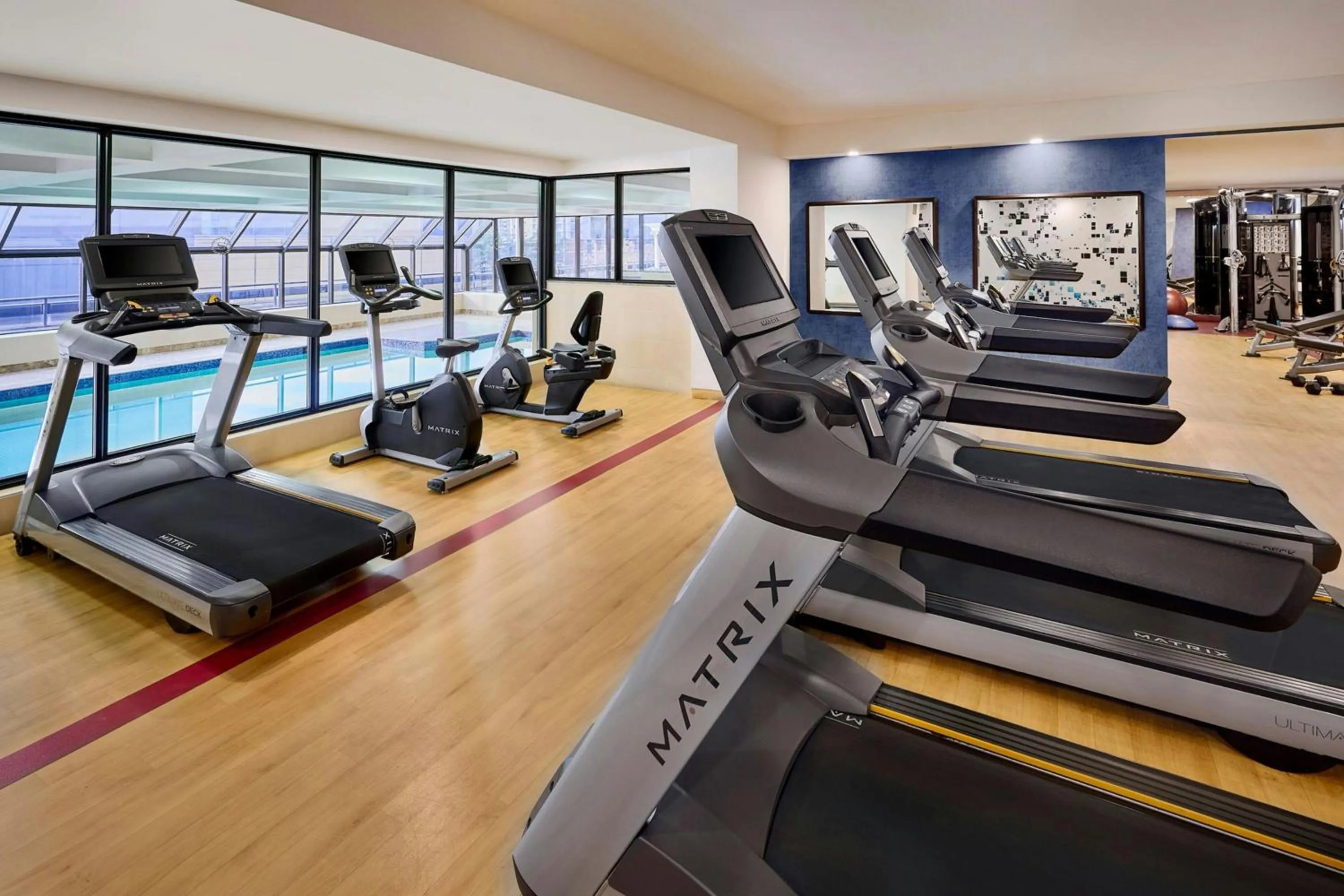 Fitness centre/facilities in Sheraton Hamilton Hotel