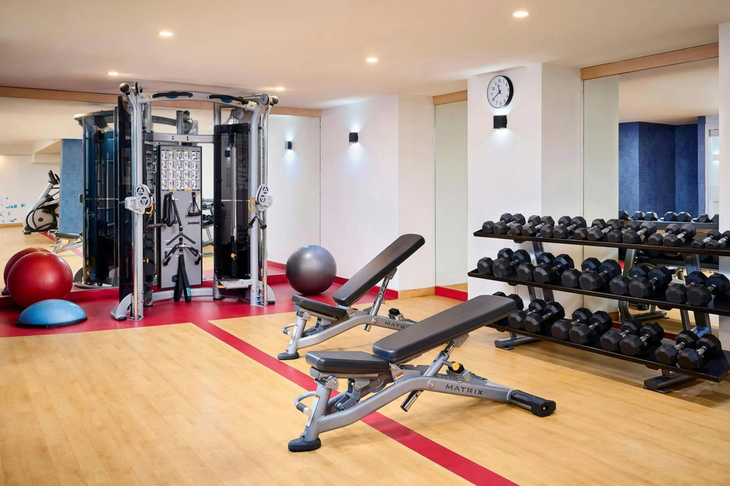 Fitness centre/facilities in Sheraton Hamilton Hotel