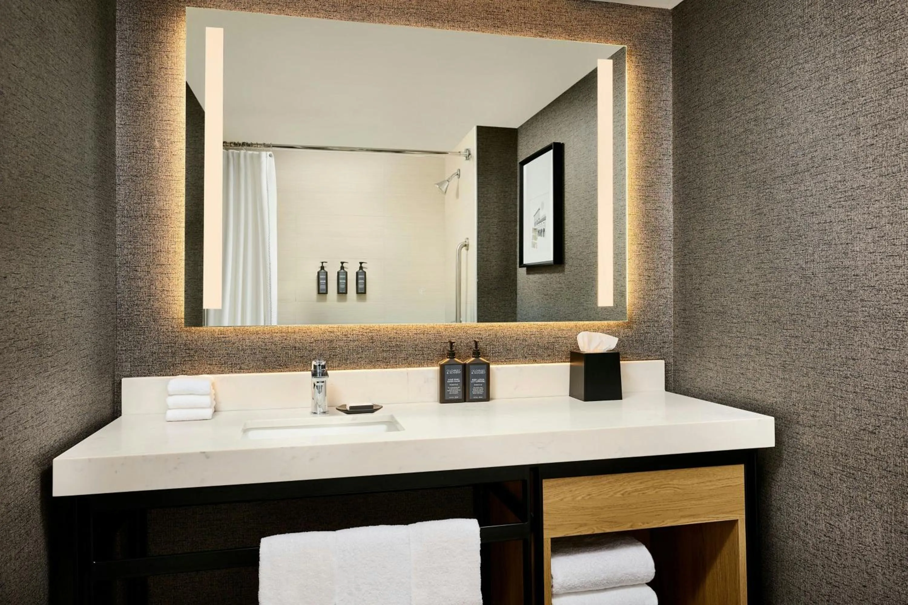 Bathroom in Sheraton Hamilton Hotel