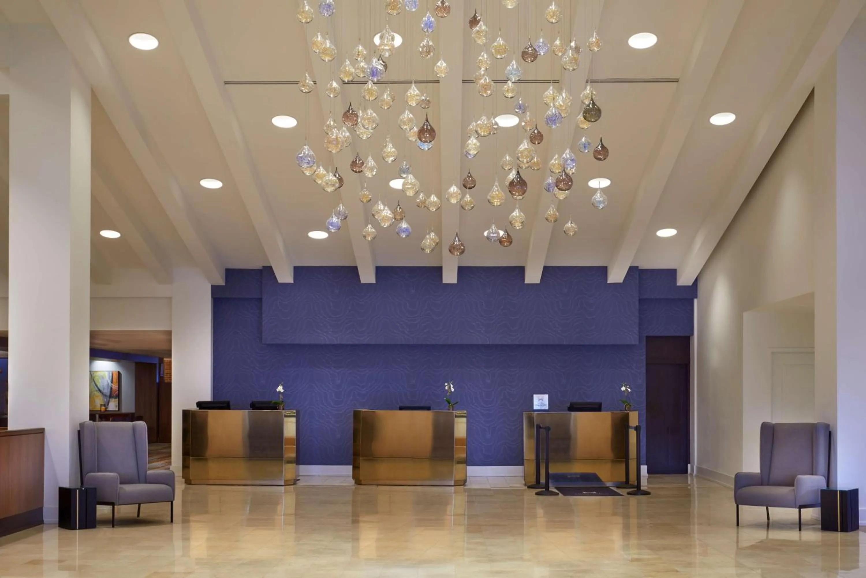 Lobby or reception in Hilton Mississauga/Meadowvale