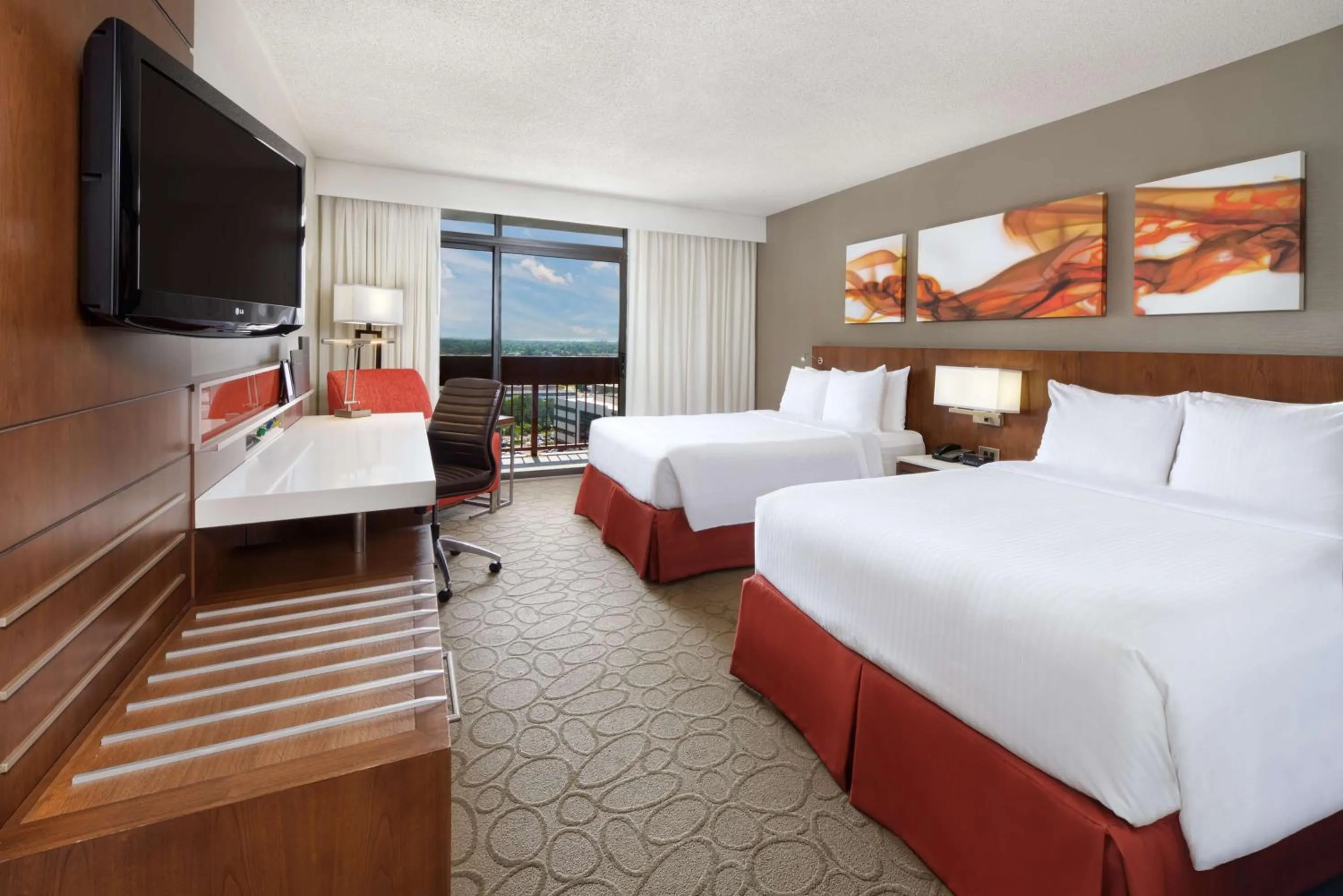 Bedroom, Bed in Hilton Mississauga/Meadowvale