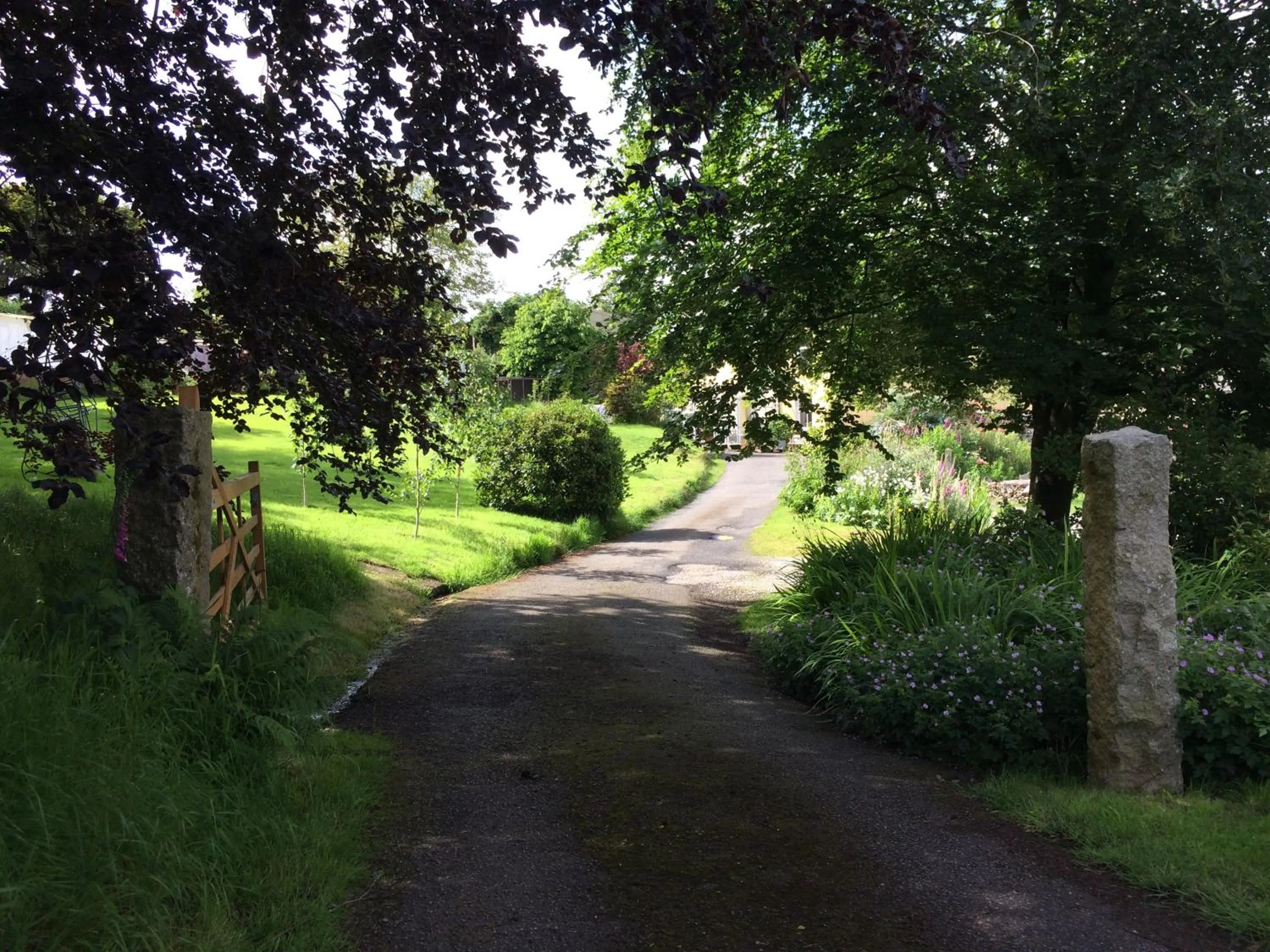 Garden in Frizenham Farmhouse