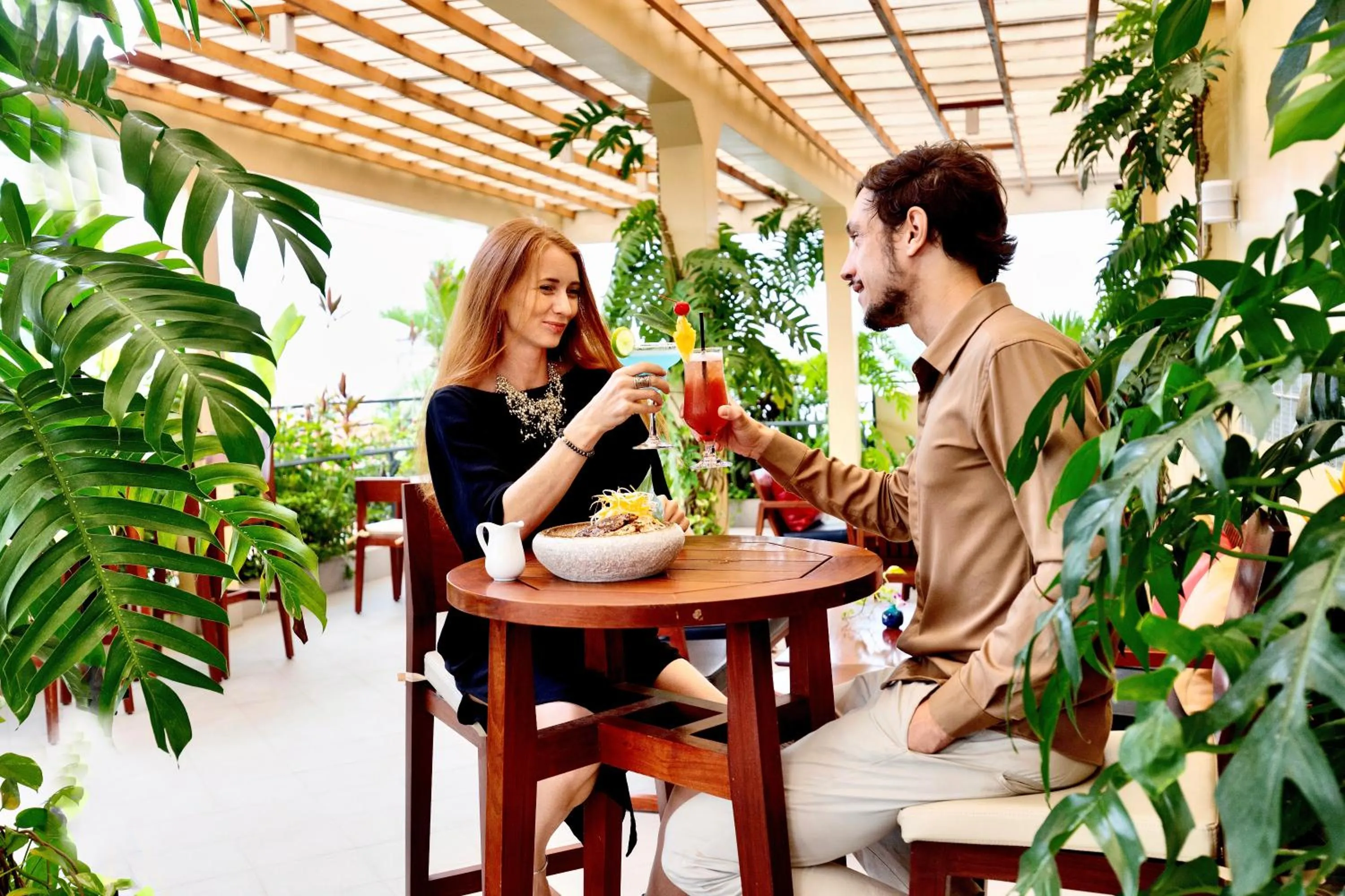 Balcony/Terrace in Indra Hotel