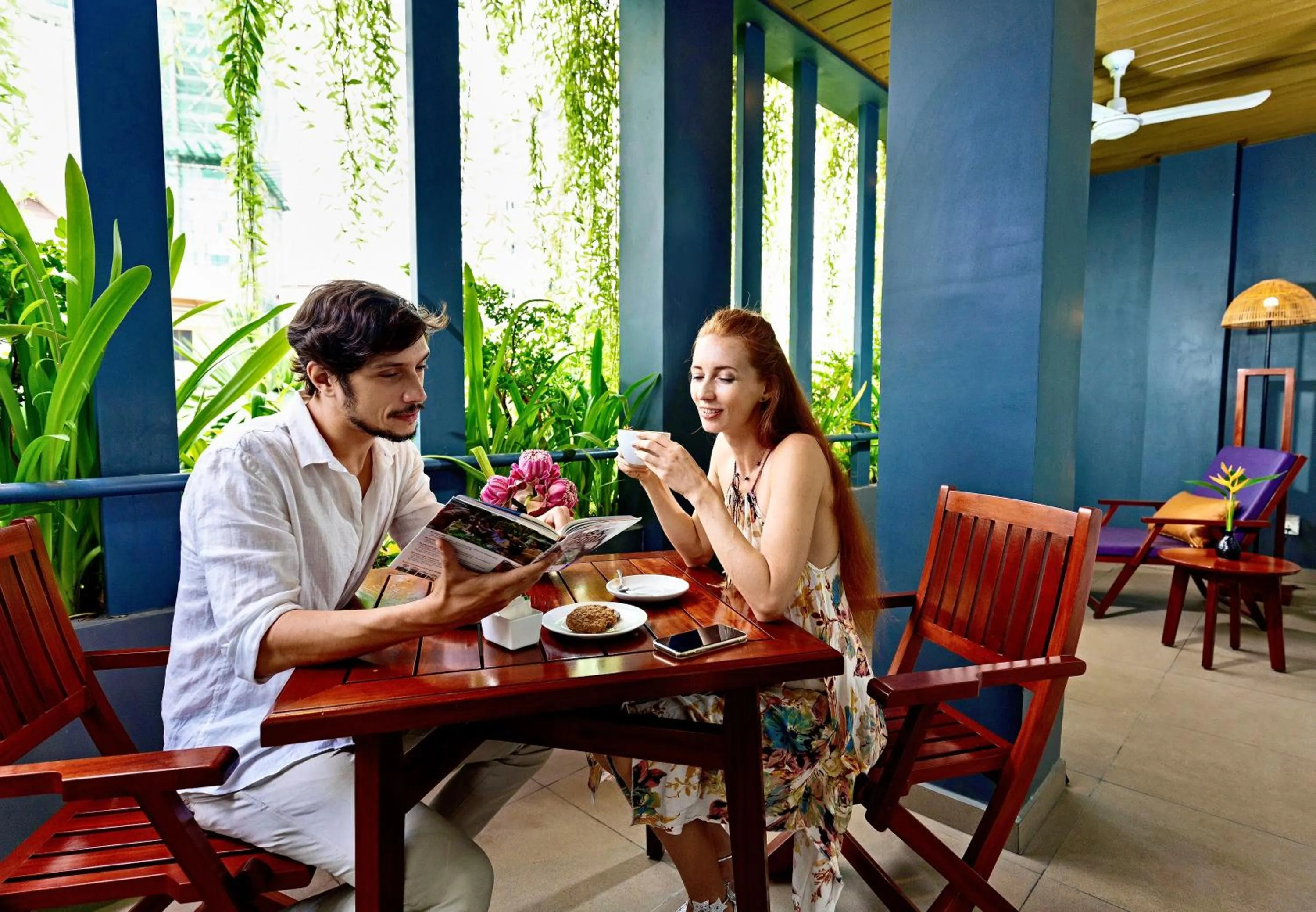 People in Indra Hotel