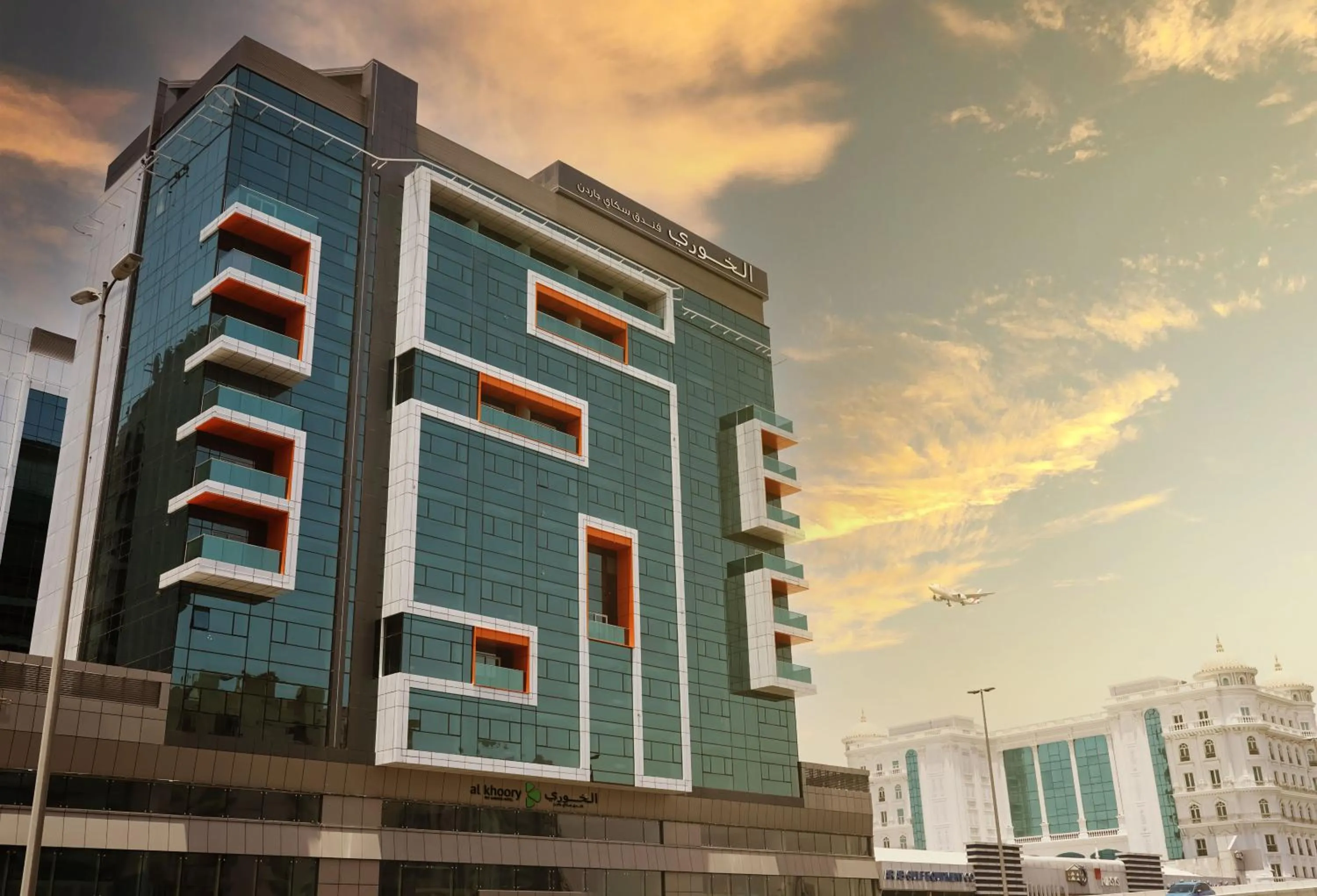 Property building in Al Khoory Sky Garden Hotel