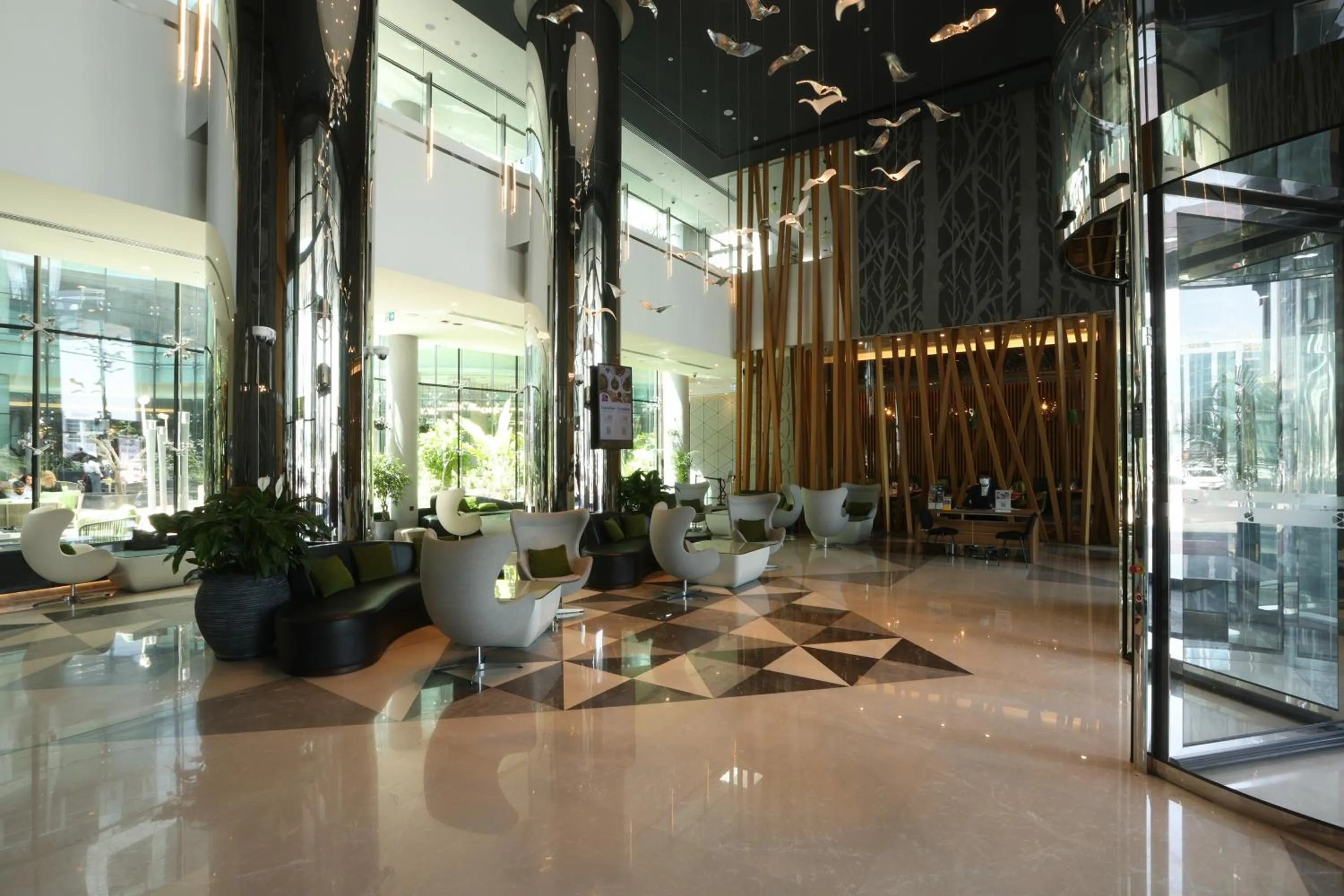 Lobby or reception in Al Khoory Sky Garden Hotel
