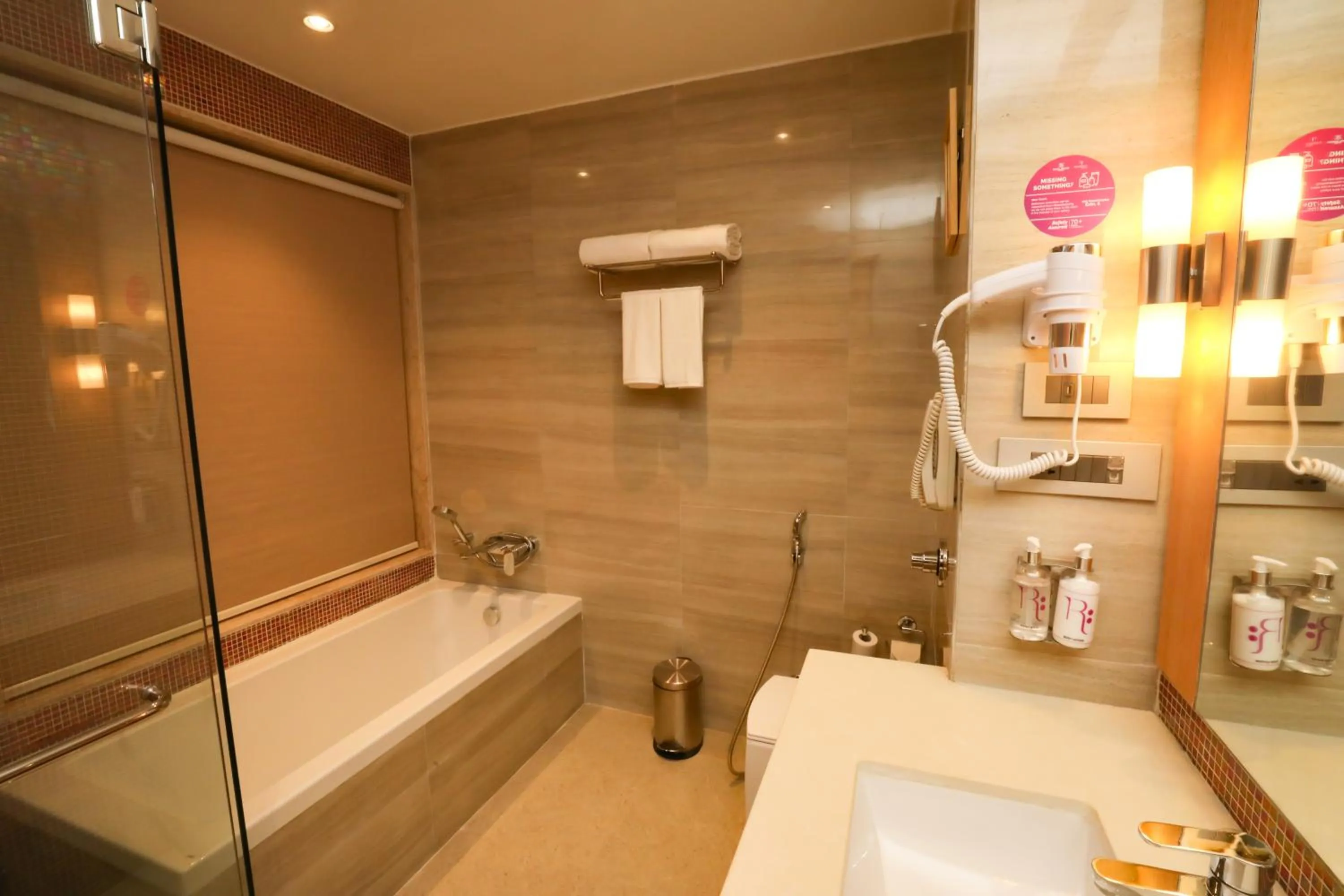 Bathroom in Regenta Central Udaipur, Court Circle